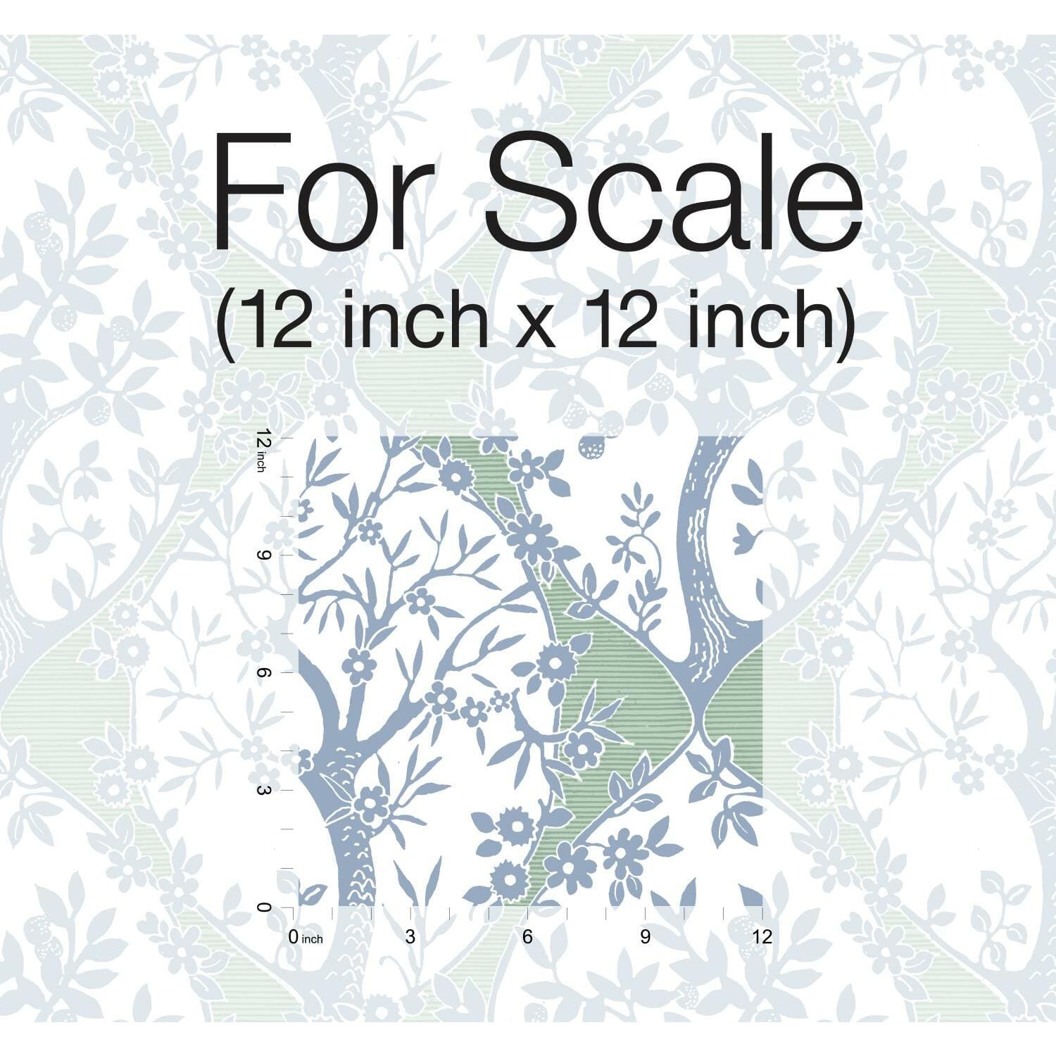 RoomMates Tree & Vine Ogee Peel & Stick Wallpaper
