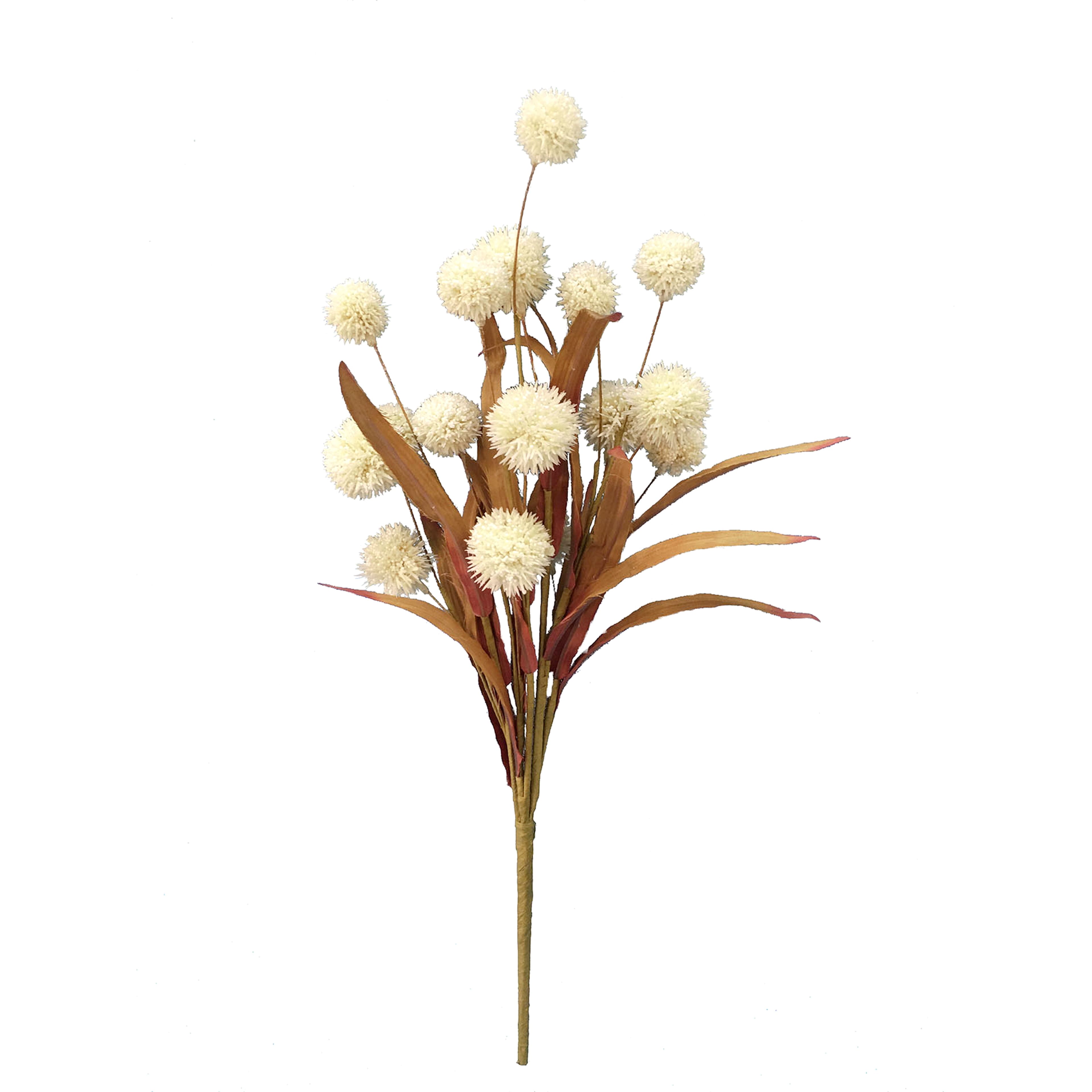 18" Cream Mini Ball Bush by Ashland®