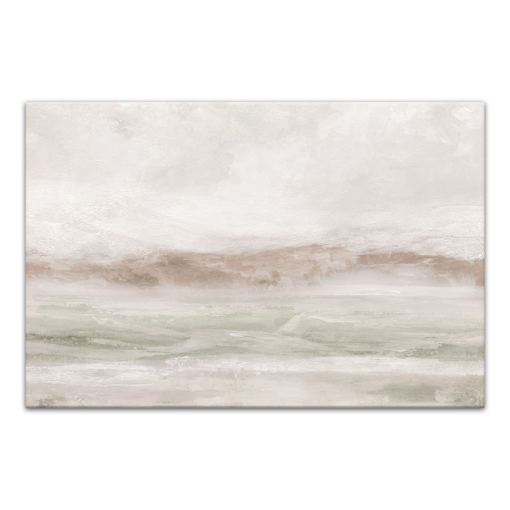 Landscape In Tan 30" x 20" Canvas Wall Art
