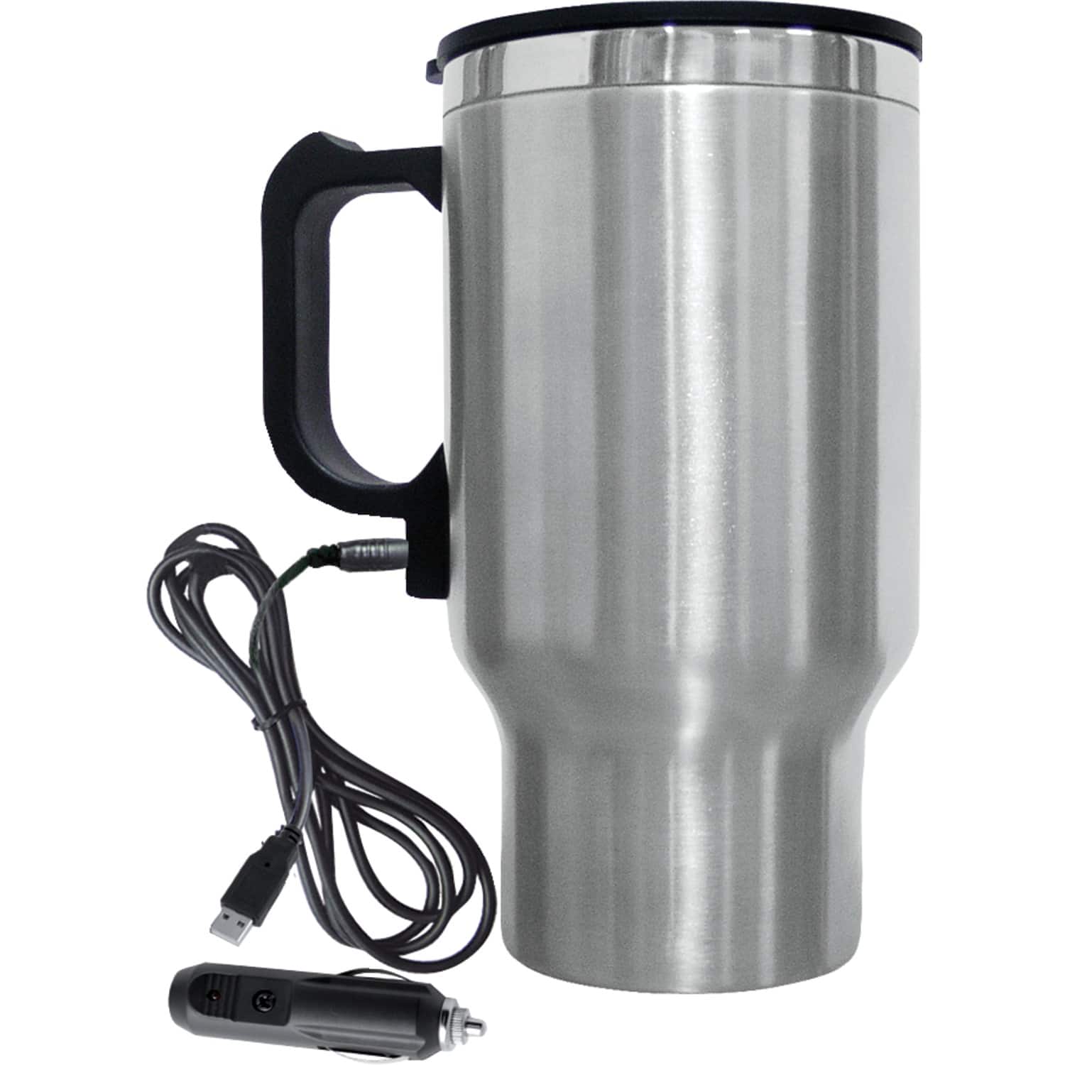 Brentwood 16oz. Stainless Steel Heated Travel Mug