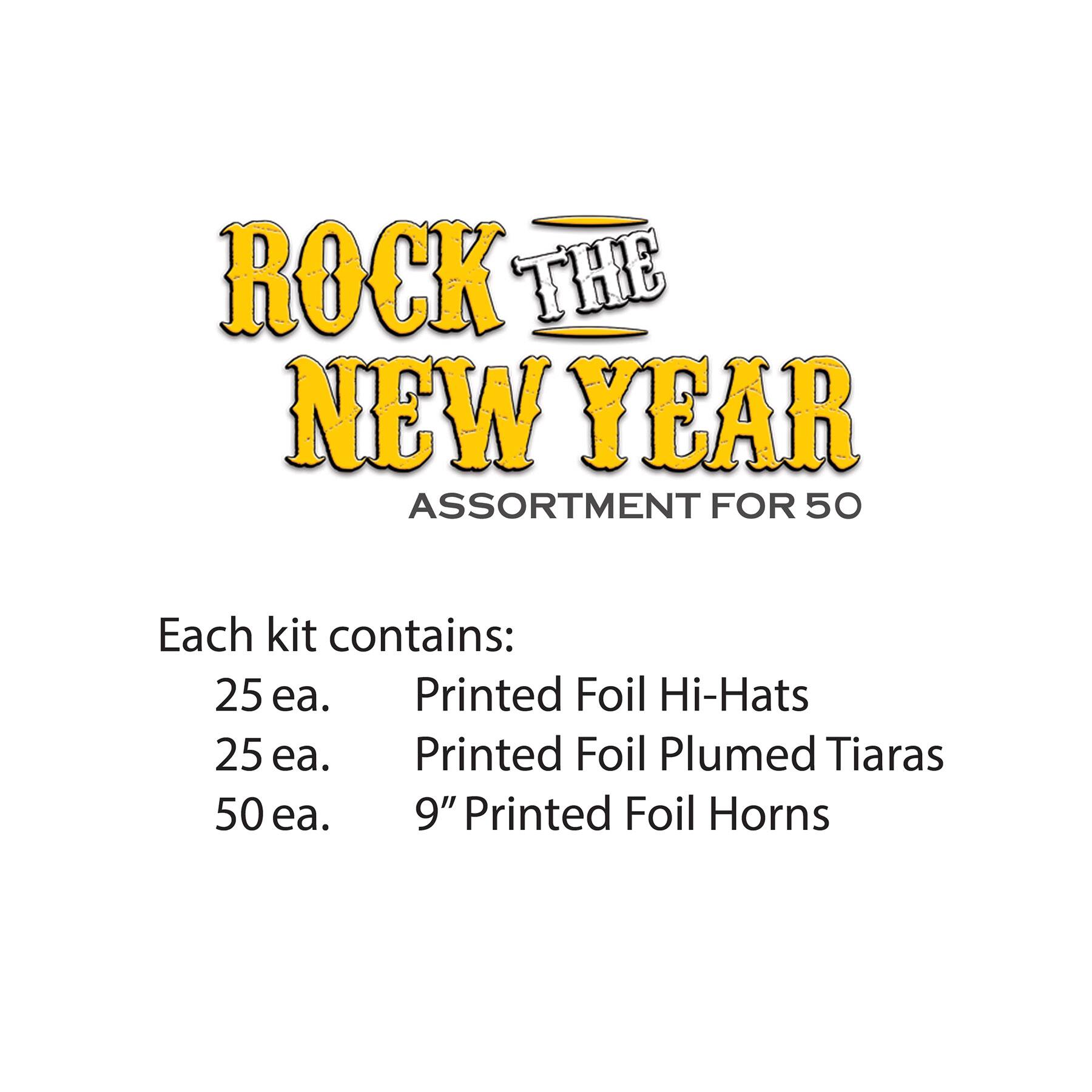 Beistle Rock The New Year Accessory Kit