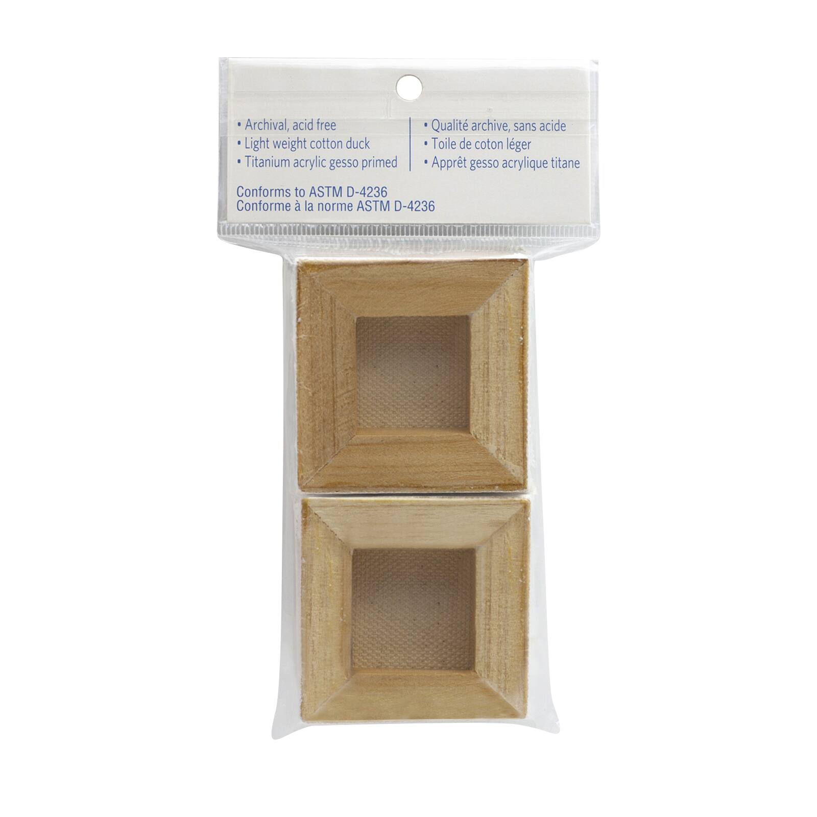 12 Packs: 6 ct. (72 total) 2" x 2" Mini Canvas by Artist's Loft™ Necessities™