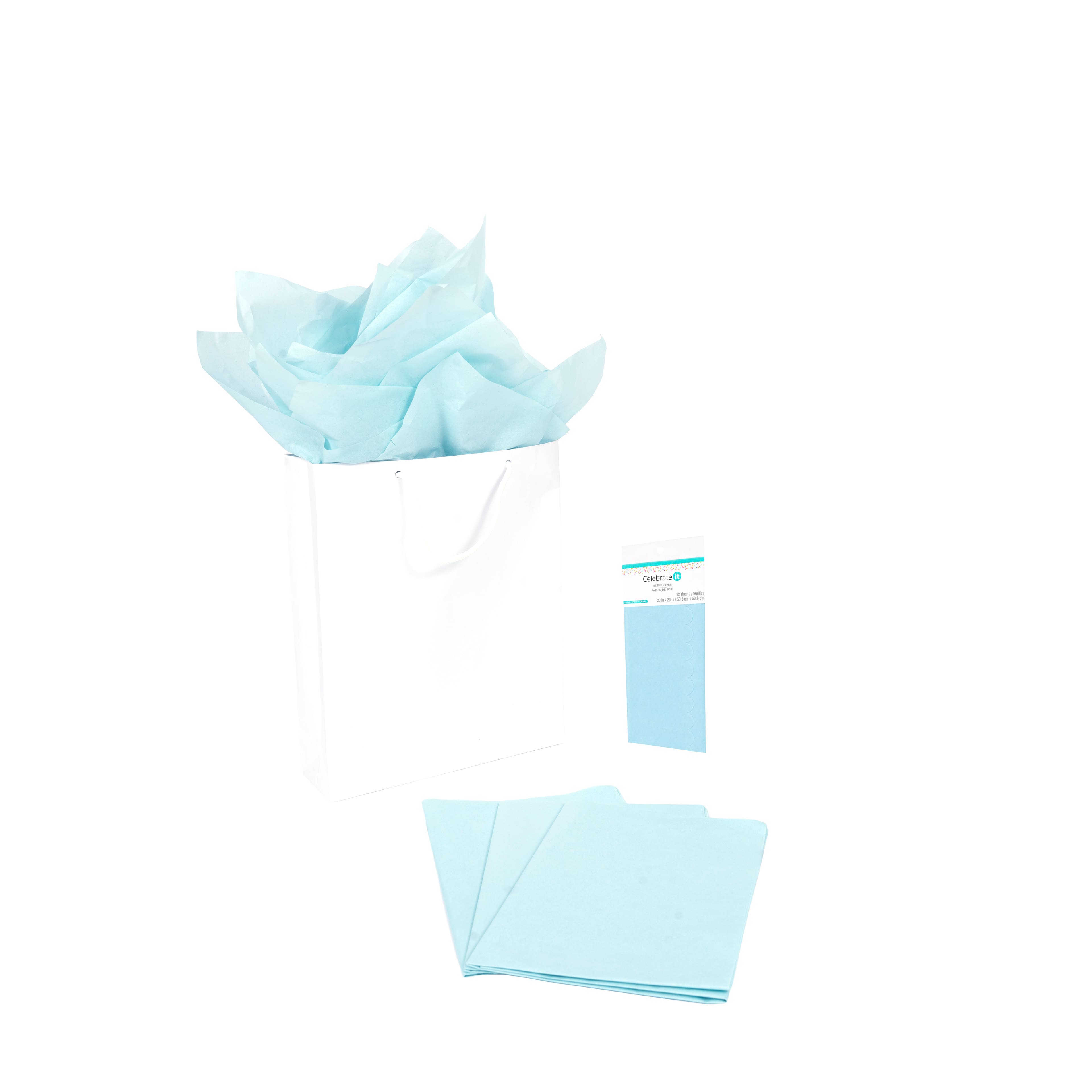 Light Blue Tissue Paper Sheets, 12ct. by Celebrate It™