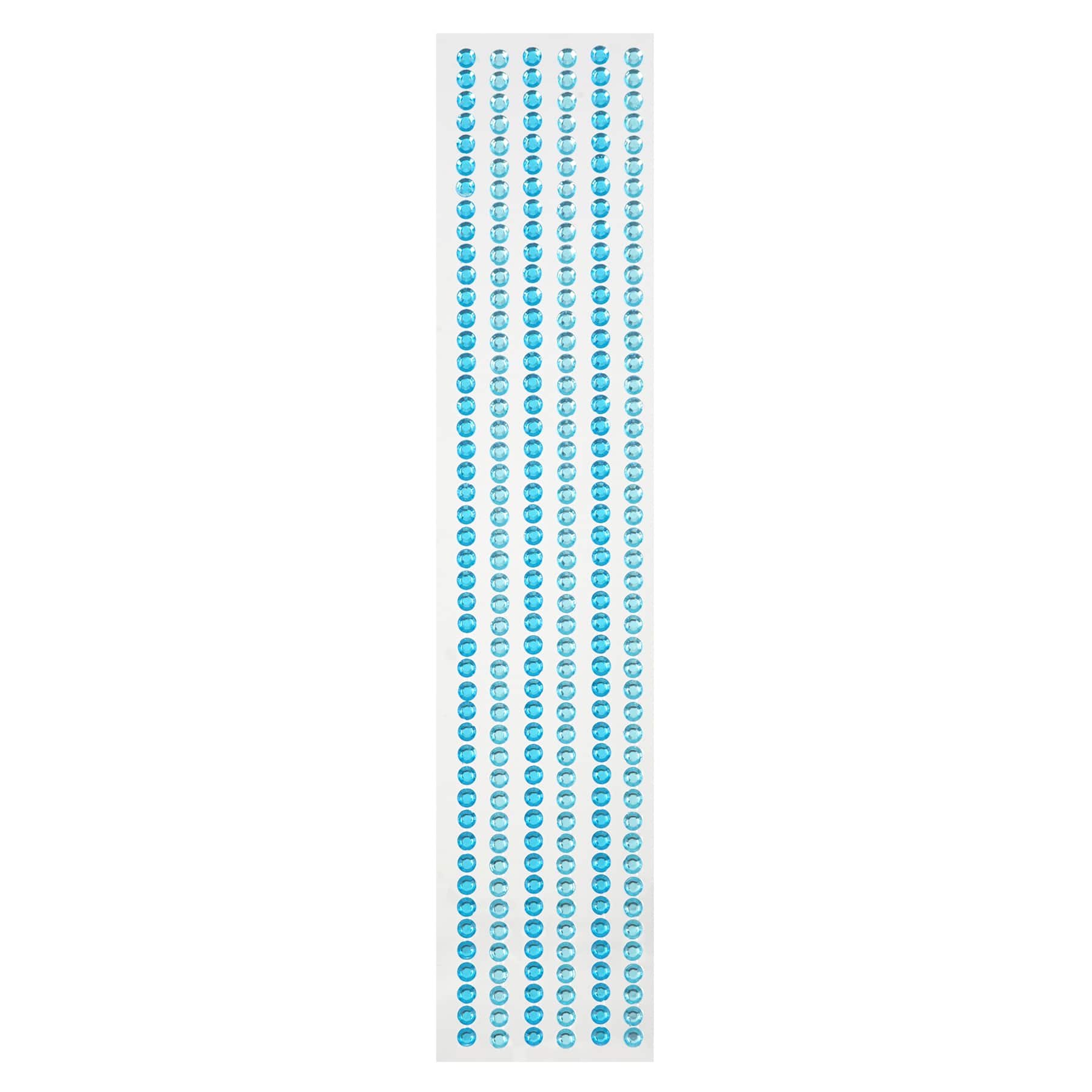 12 Packs: 6 ct. (72 total) Blue Combo Rhinestone Borders by Recollections™