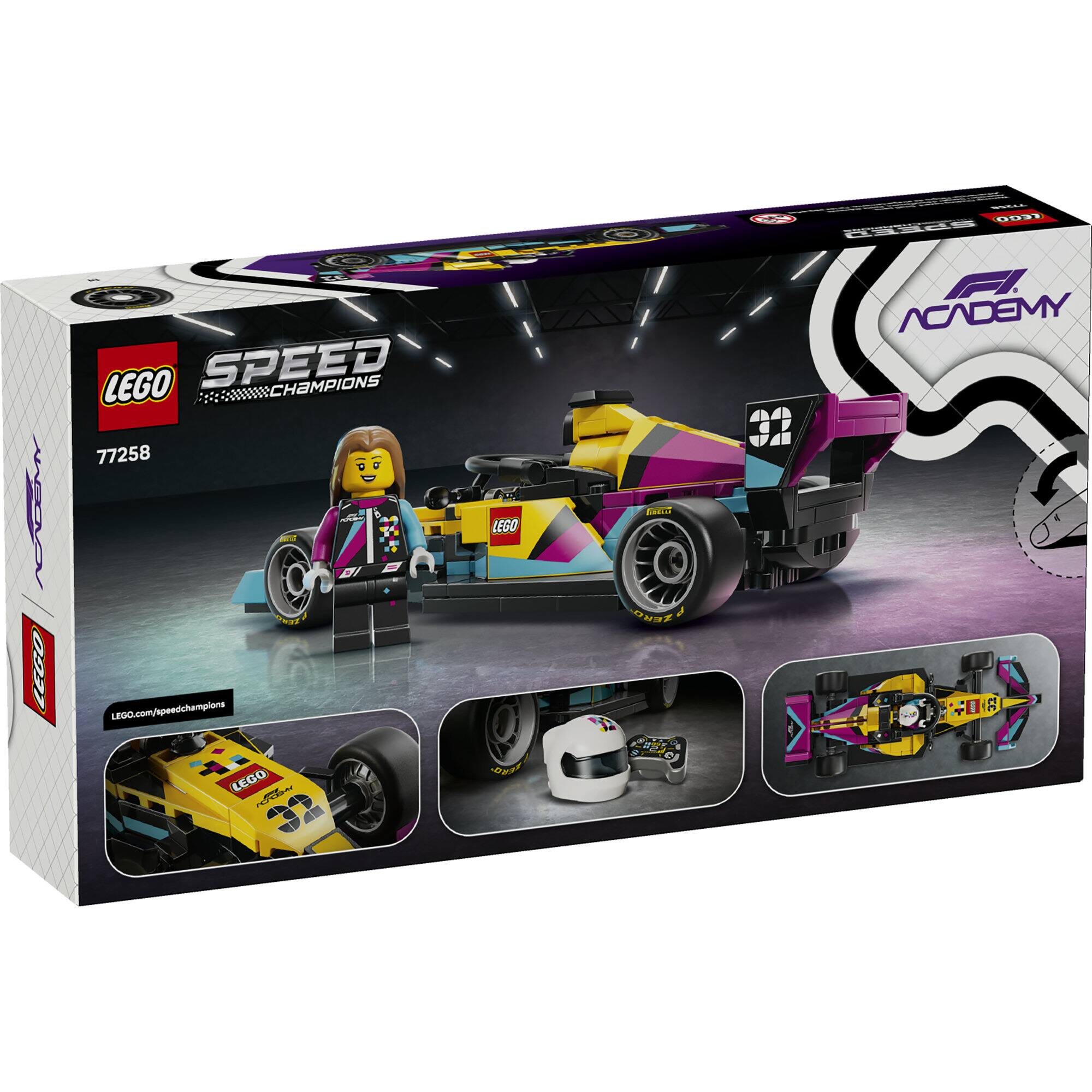 LEGO® F1 ACADEMY™ Speed Champions Race Car Building Kit 77258