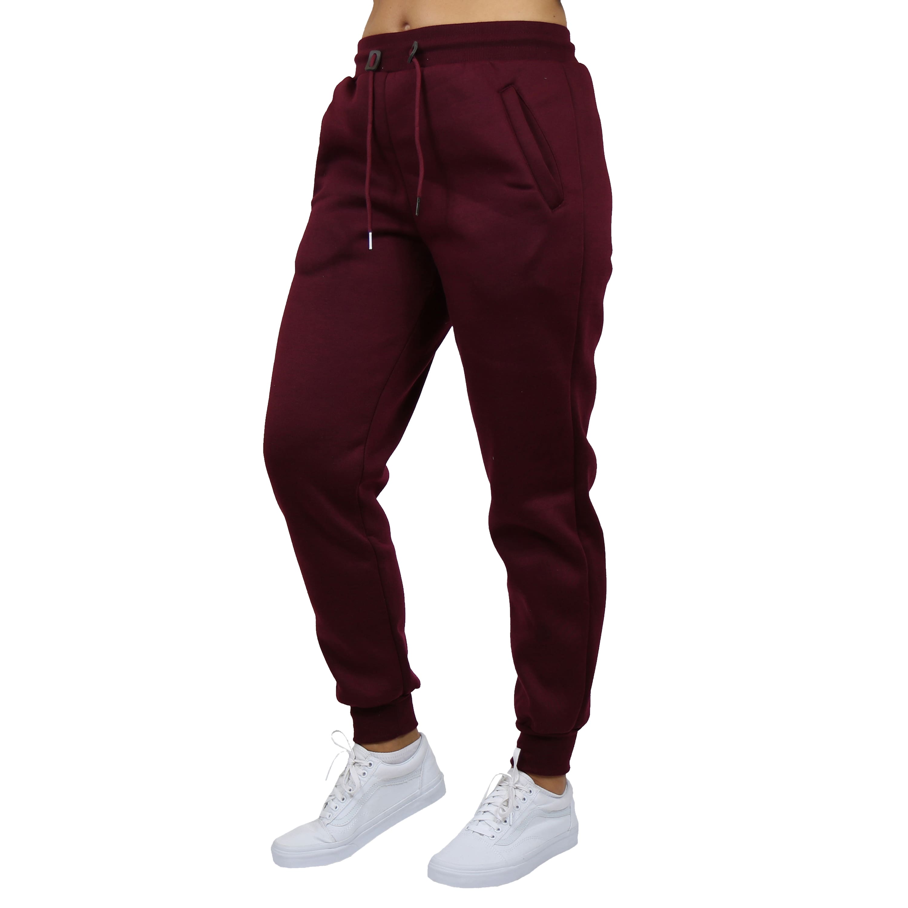 Galaxy by Harvic Women's Relaxed-Fit Fleece-Lined Jogger Sweatpants