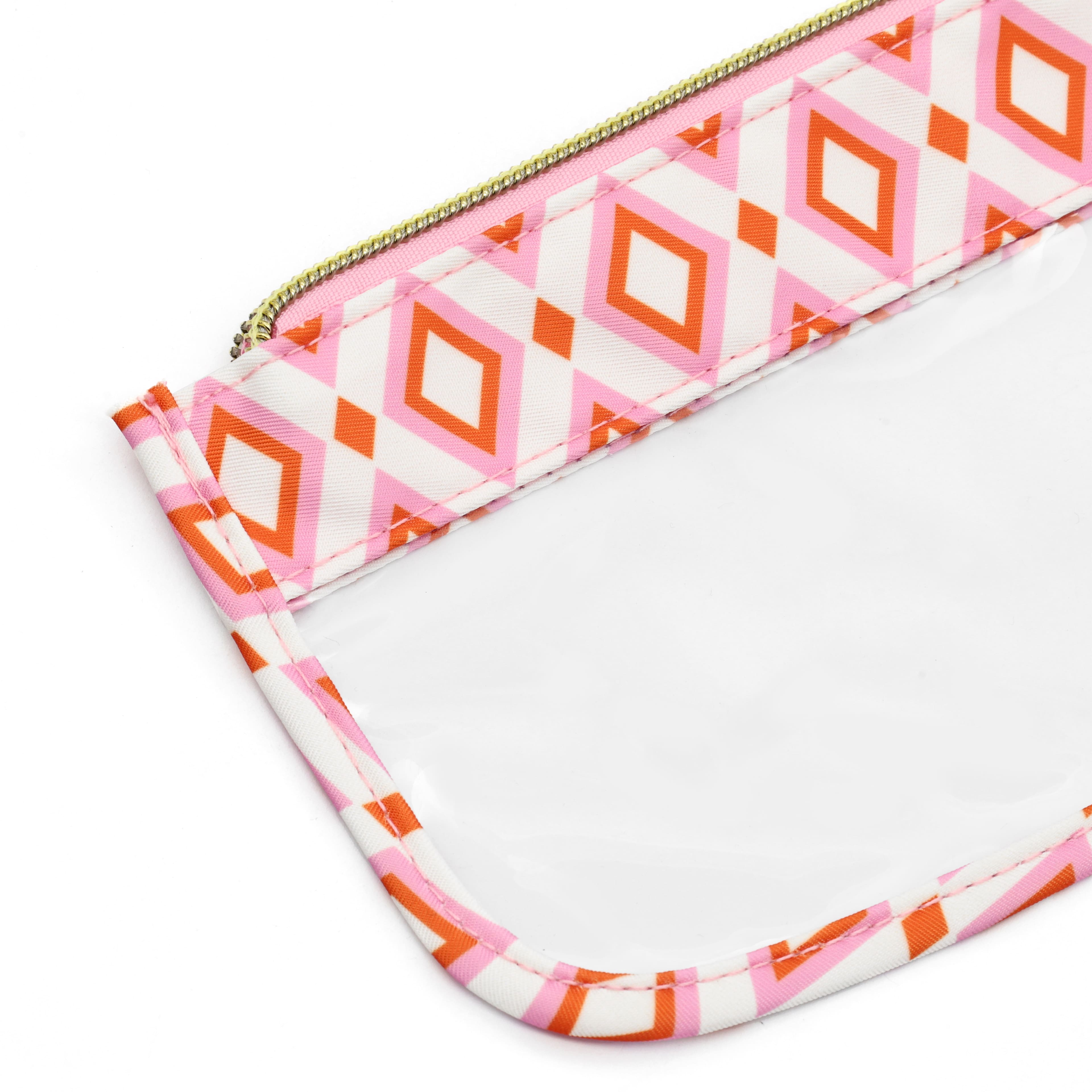9" Pink Diamond Storage Pouch by Fab Finds