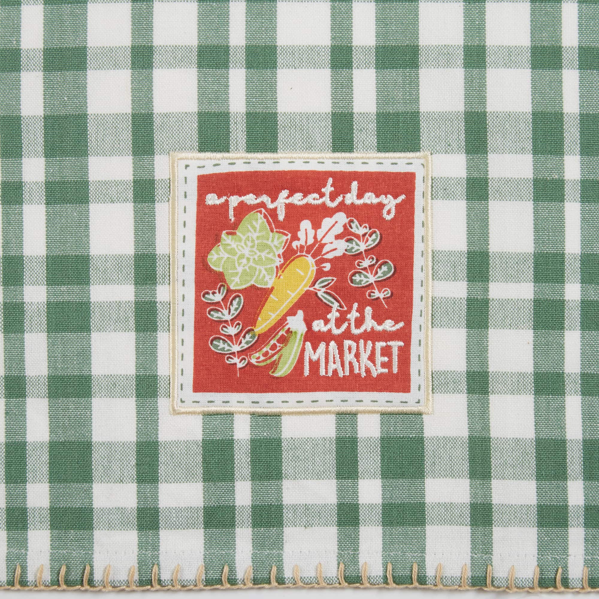 Fresh Market Embellished Dishtowel (Set of 3)