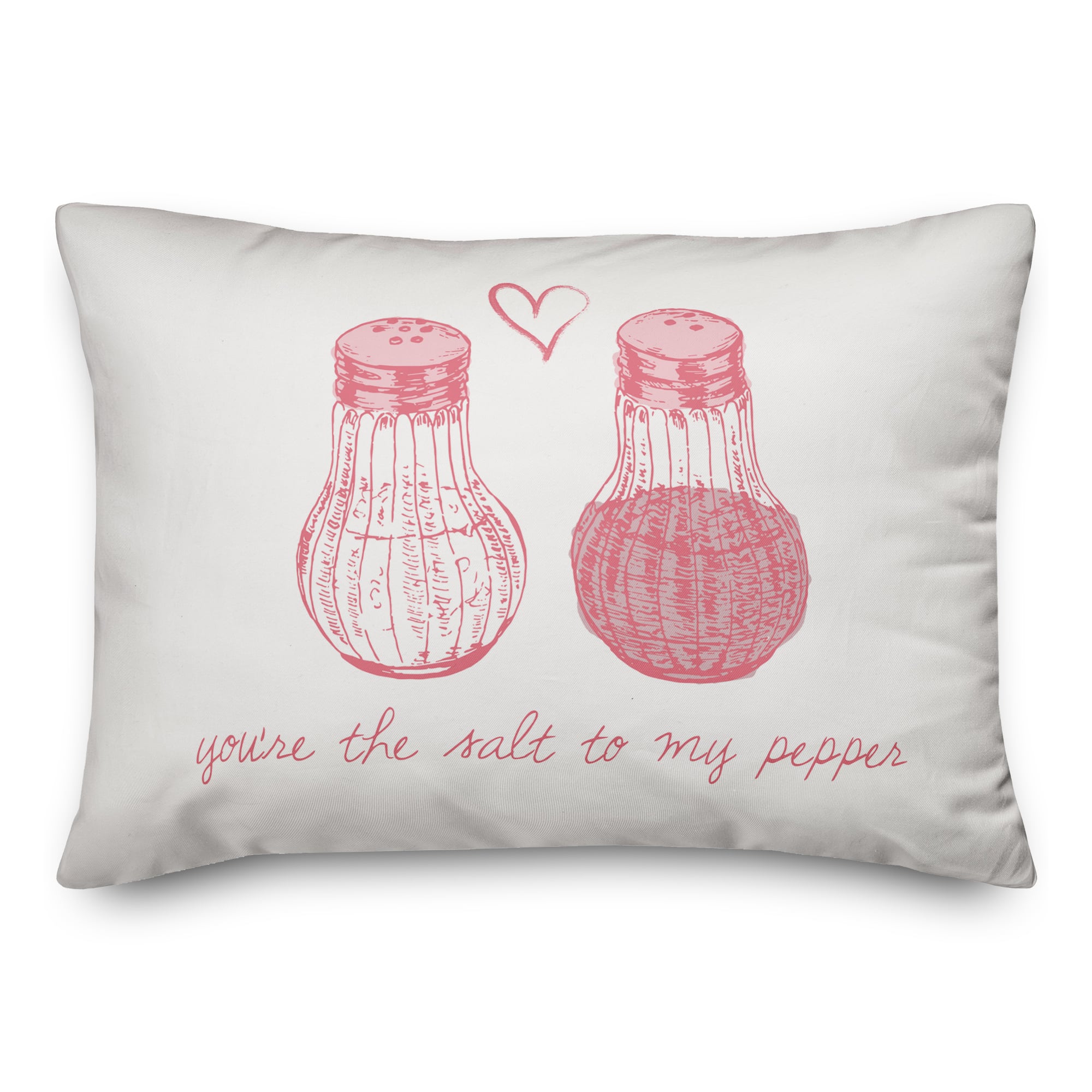 Salt To My Pepper Throw Pillow