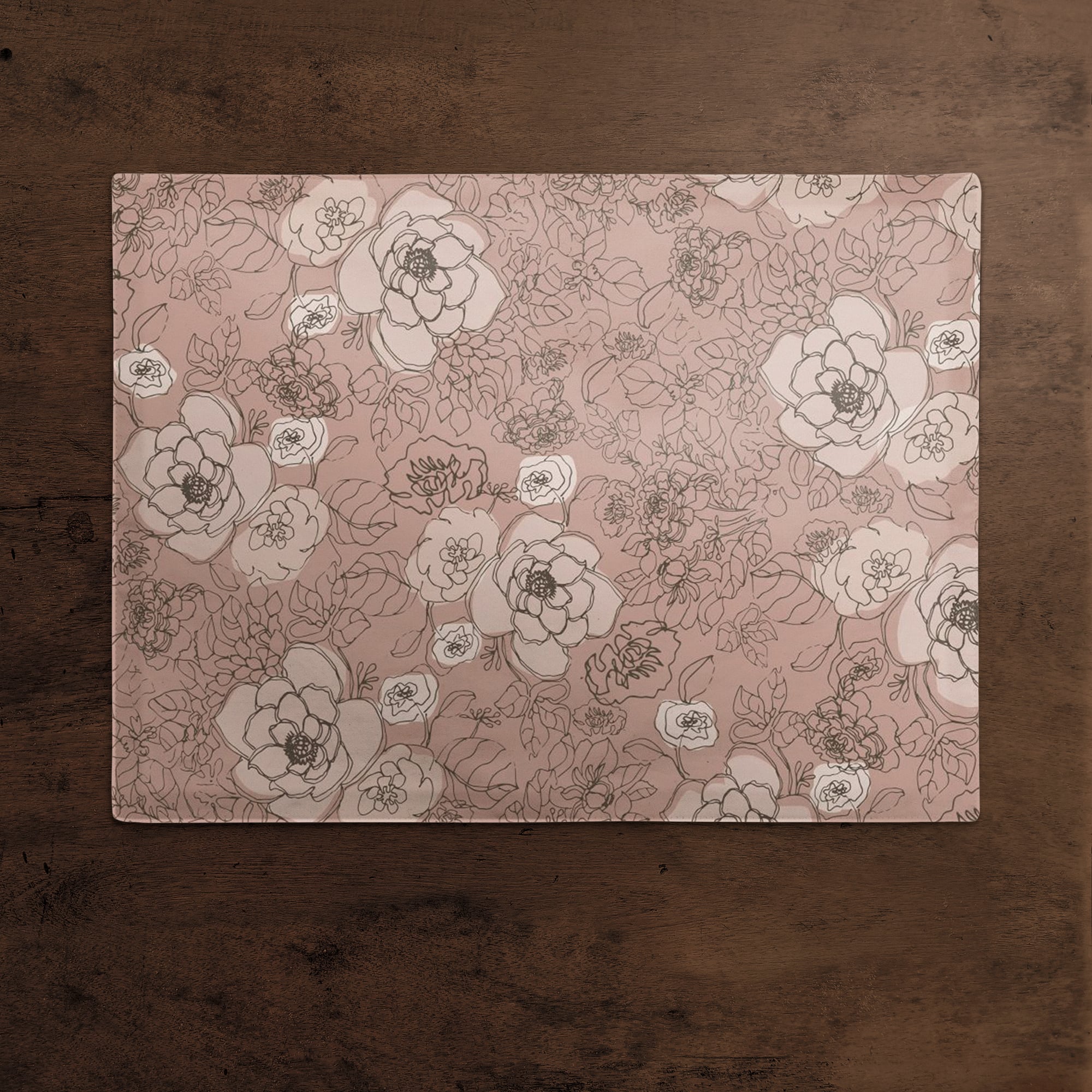 Multi Floral Cotton Twill Placemat