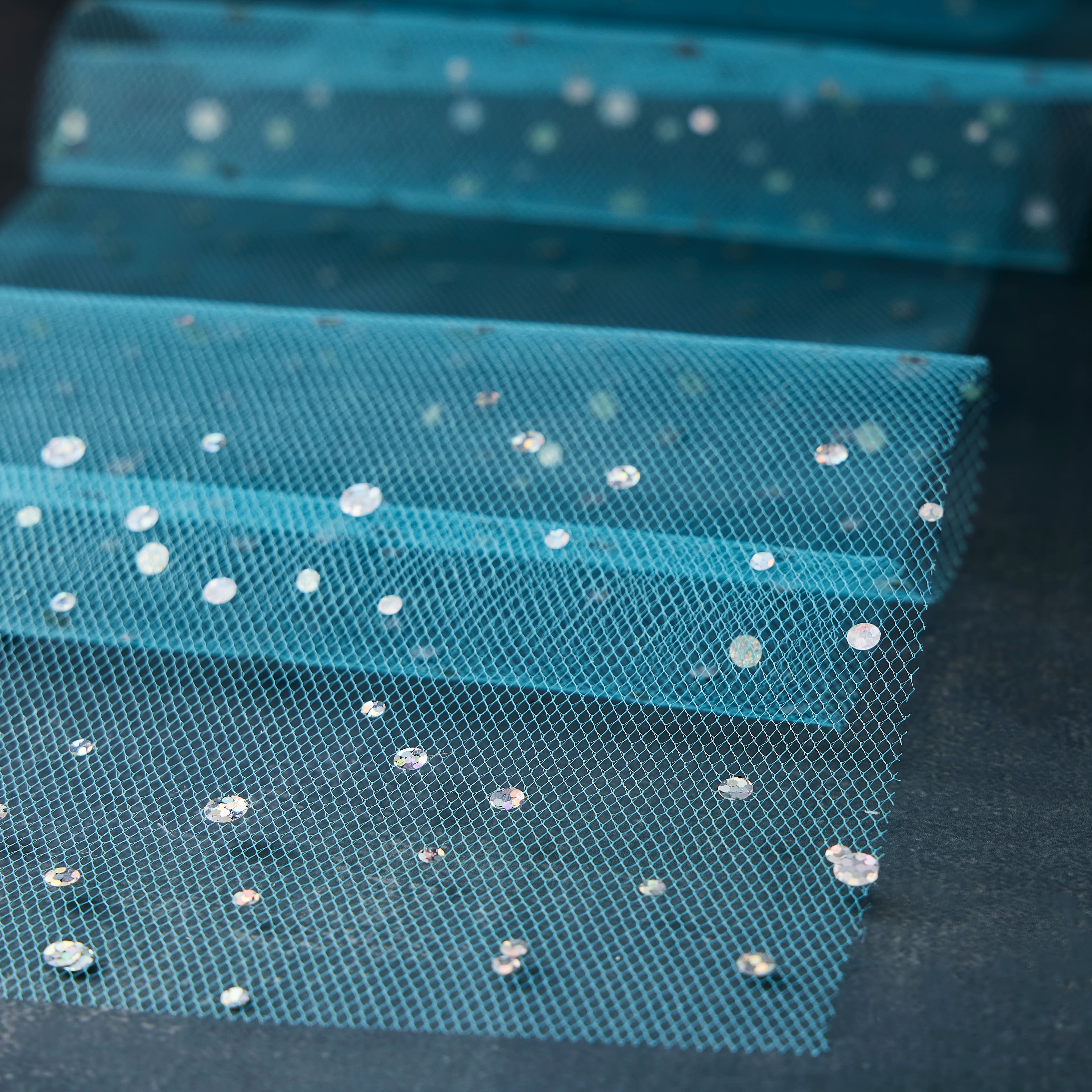 12 Pack: 6" x 8yd. Holographic Foil Dot Tulle by Celebrate It™