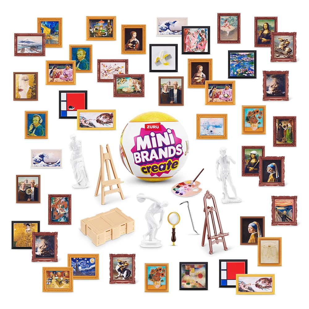 Zuru Mini Brands Mini Masterpieces Series 1 Capsule Blind Pack
