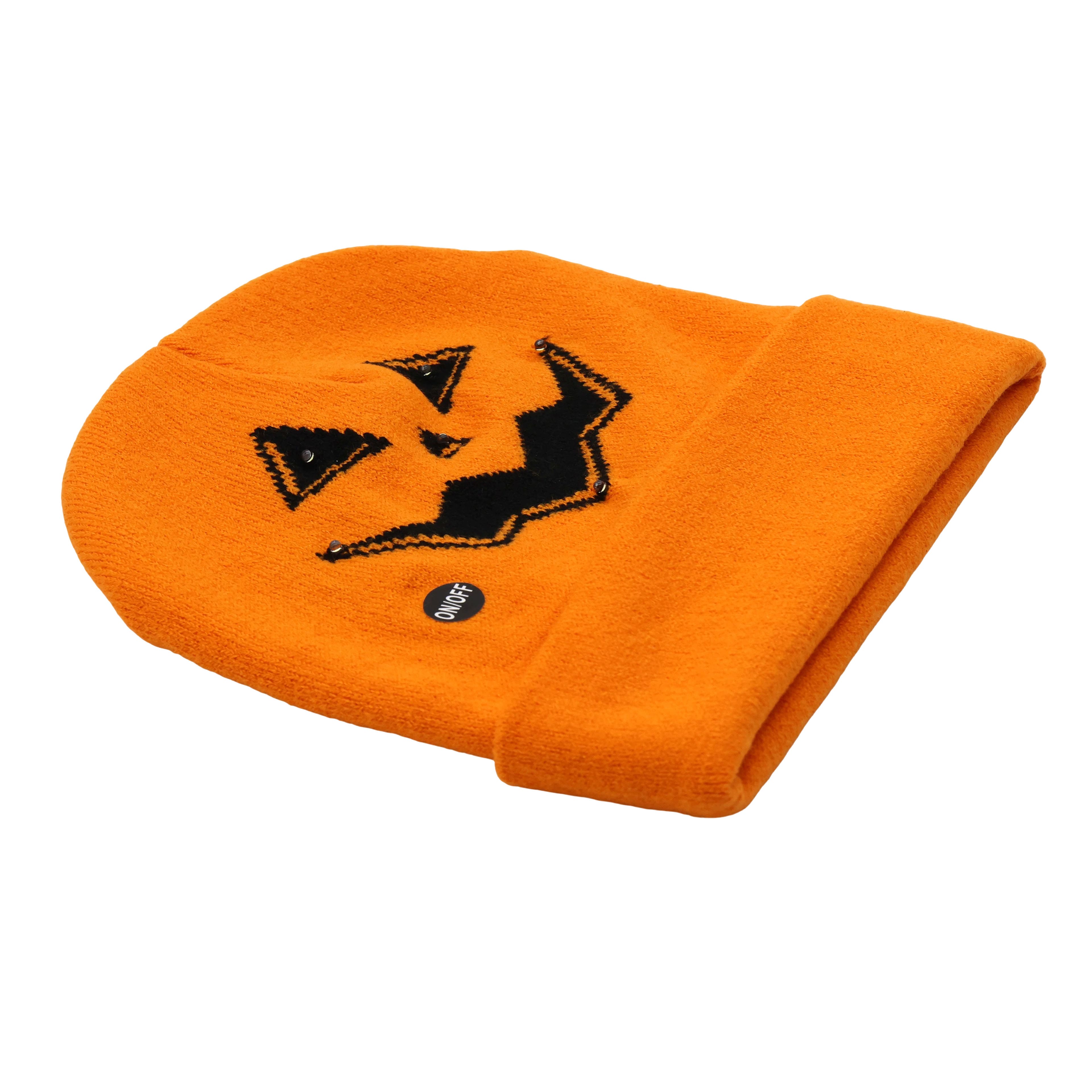 Jack-o'-Lantern Light-Up Beanie by Celebrate It™
