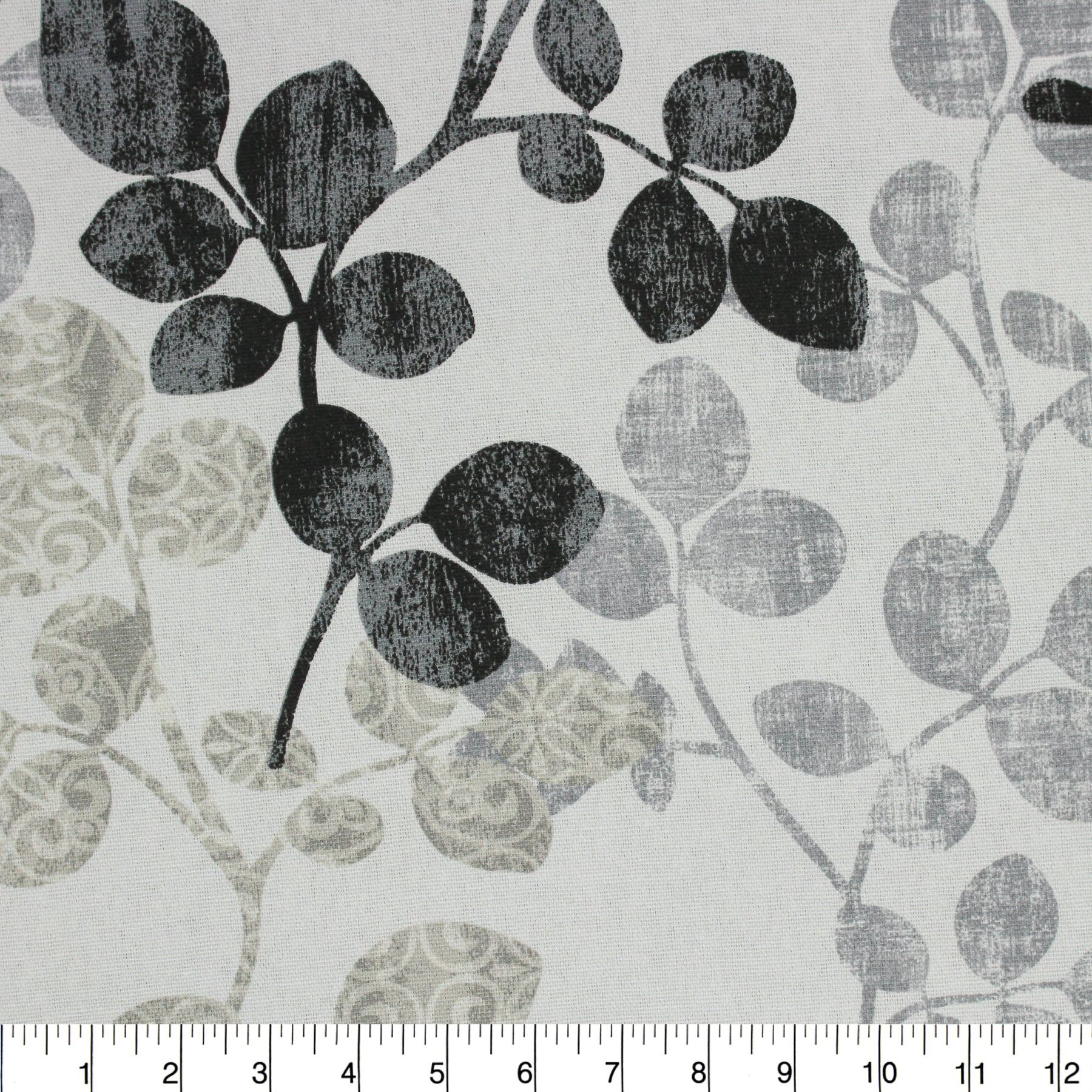 Richloom Mirina Gray Home Décor Fabric