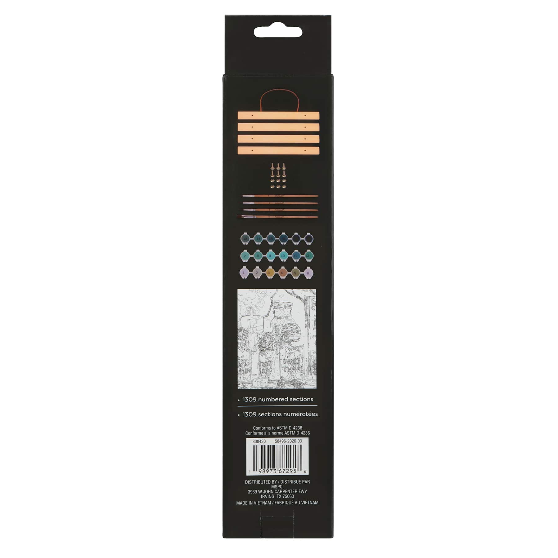 11" x 14" Apothecary Paint-by-Number Kit by Artist's Loft®