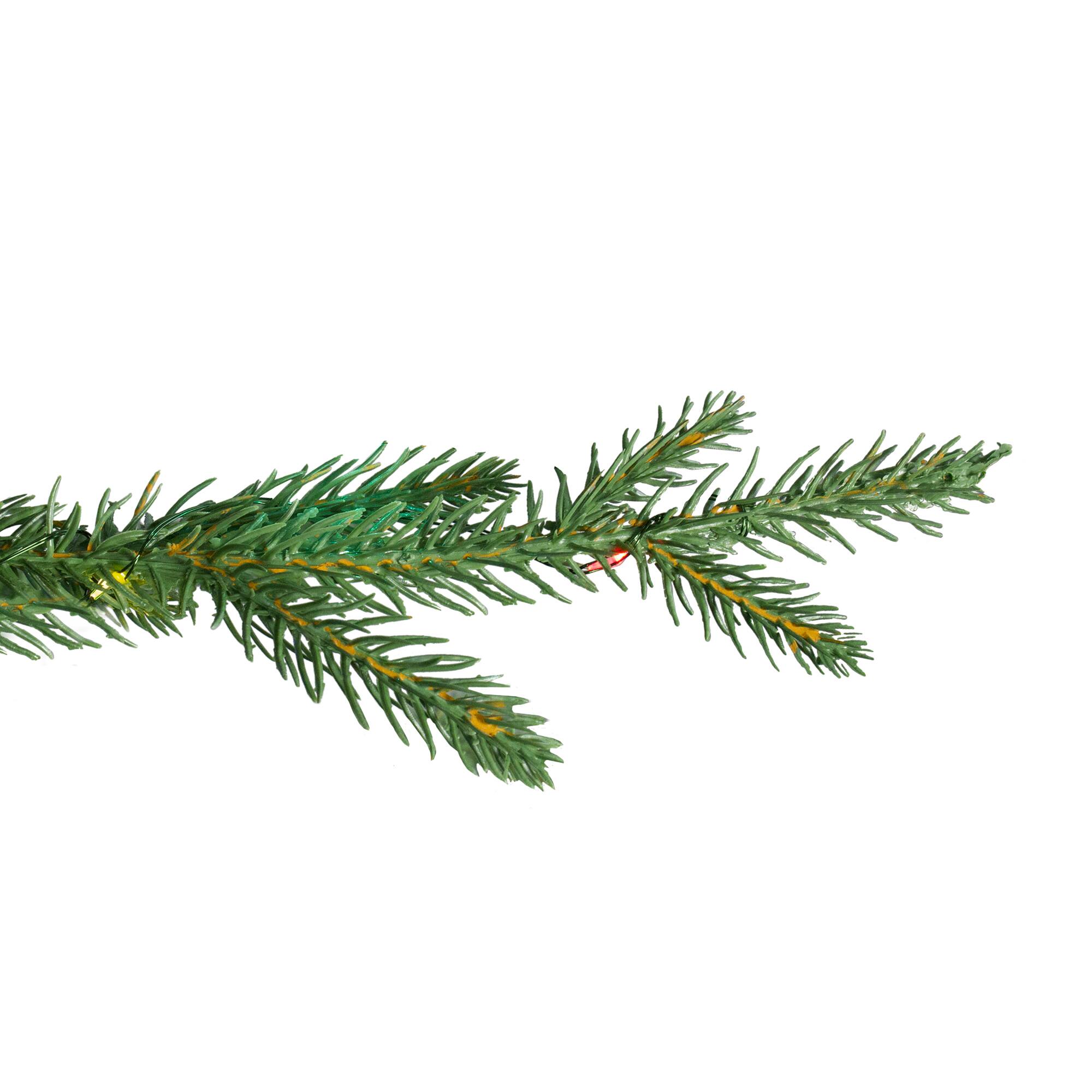 7.5ft. Pre-Lit Medium Ashland Sitka Spruce Artificial Christmas Tree, Multicolor LED Lights