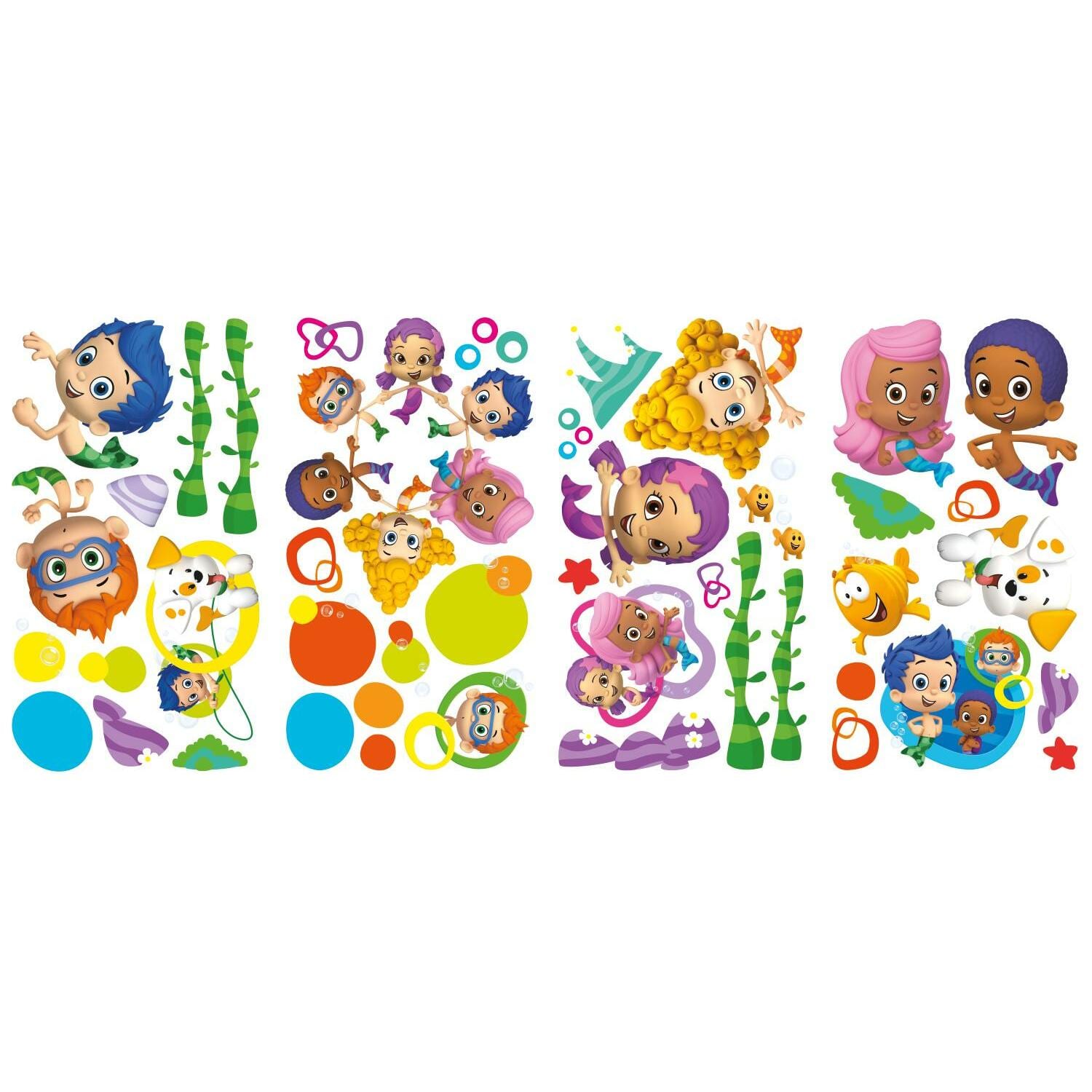 RoomMates Bubble Guppies Peel & Stick Wall Decals
