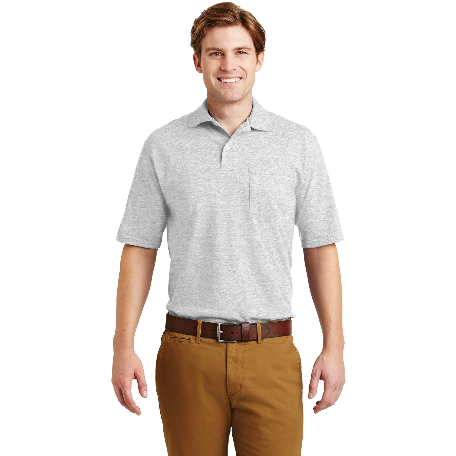 JERZEES® SpotShield™ Jersey Knit Sport Shirt with Pocket