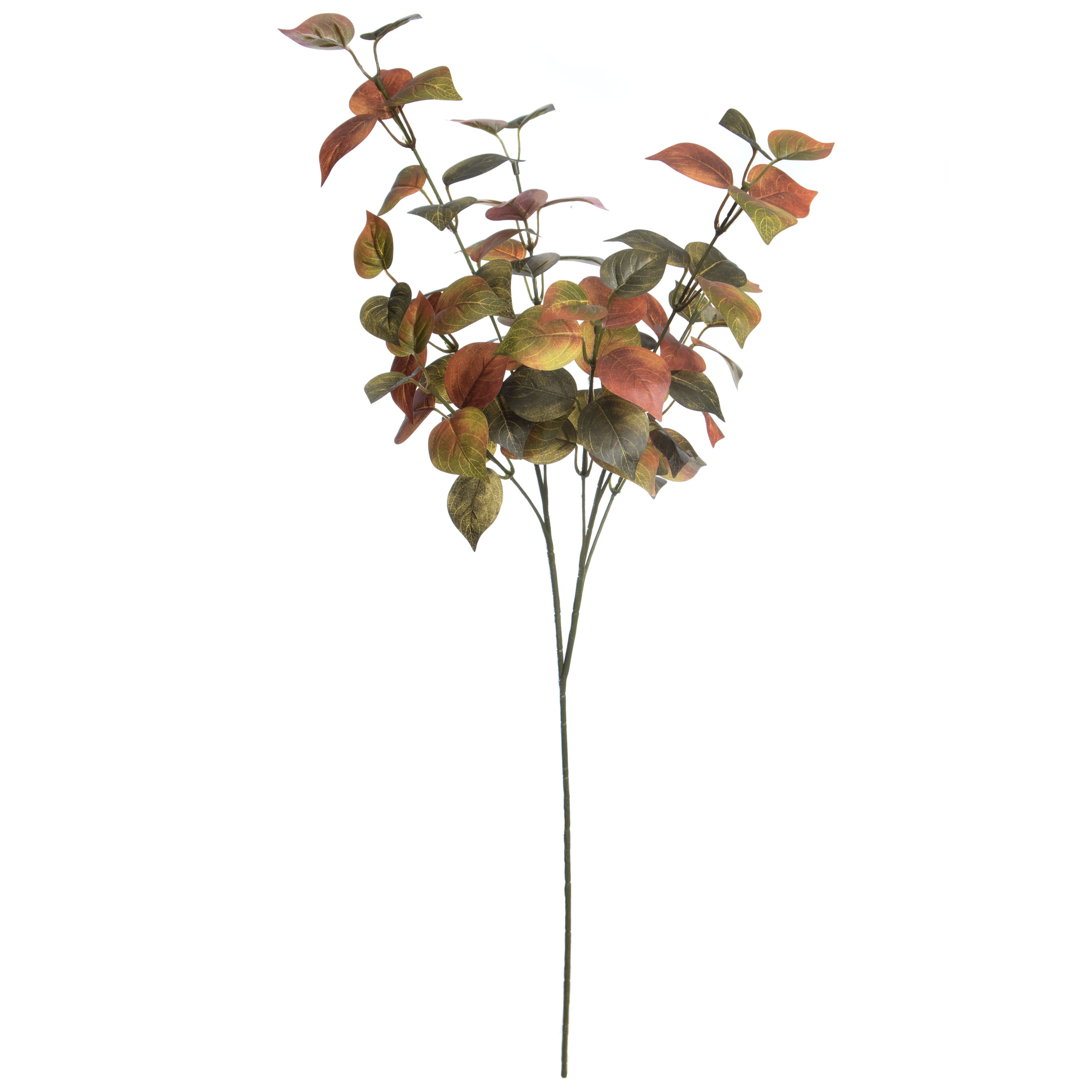 29" Green & Orange Tea Leaves Stem by Ashland®