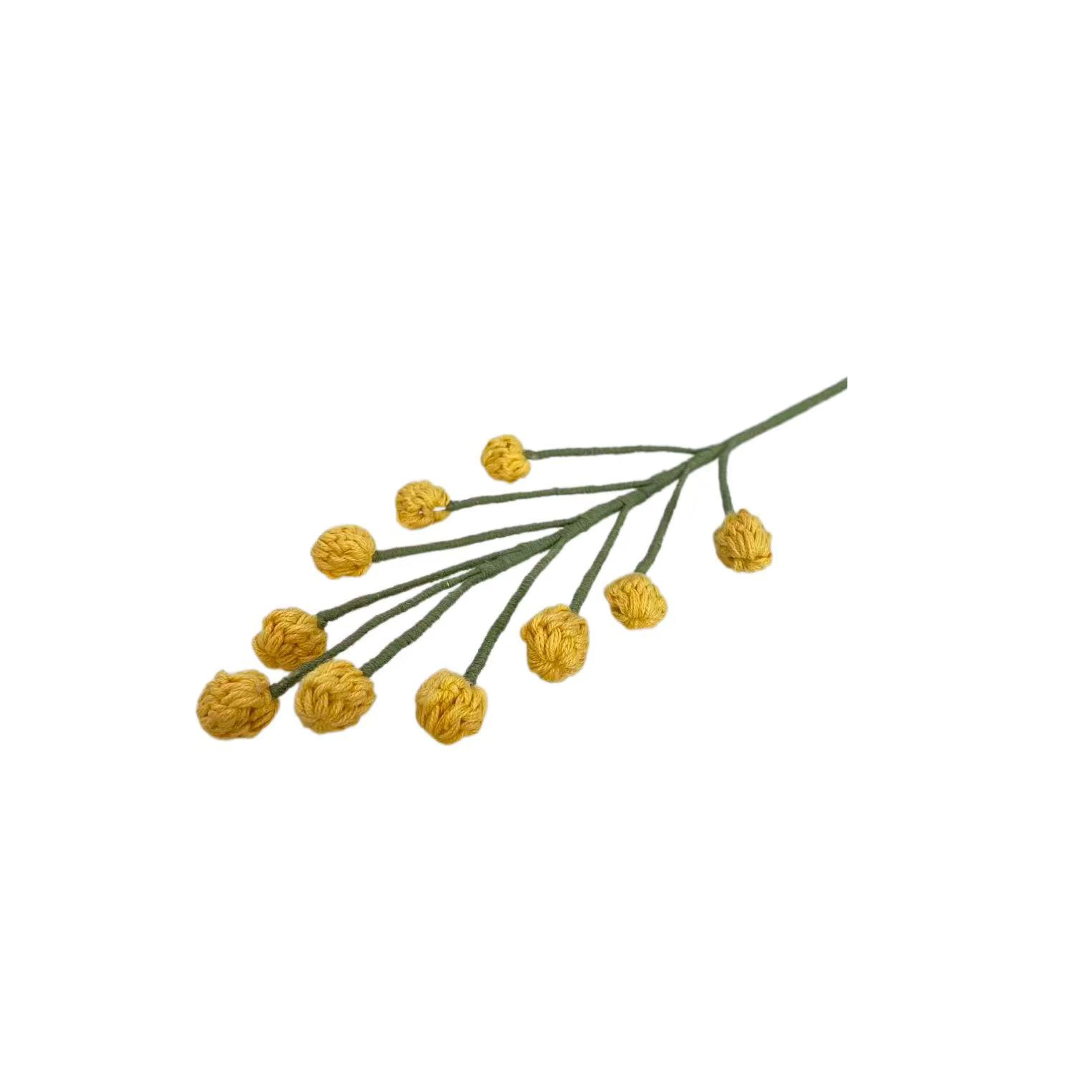 13" Crochet Yellow Berry Pick by Ashland®