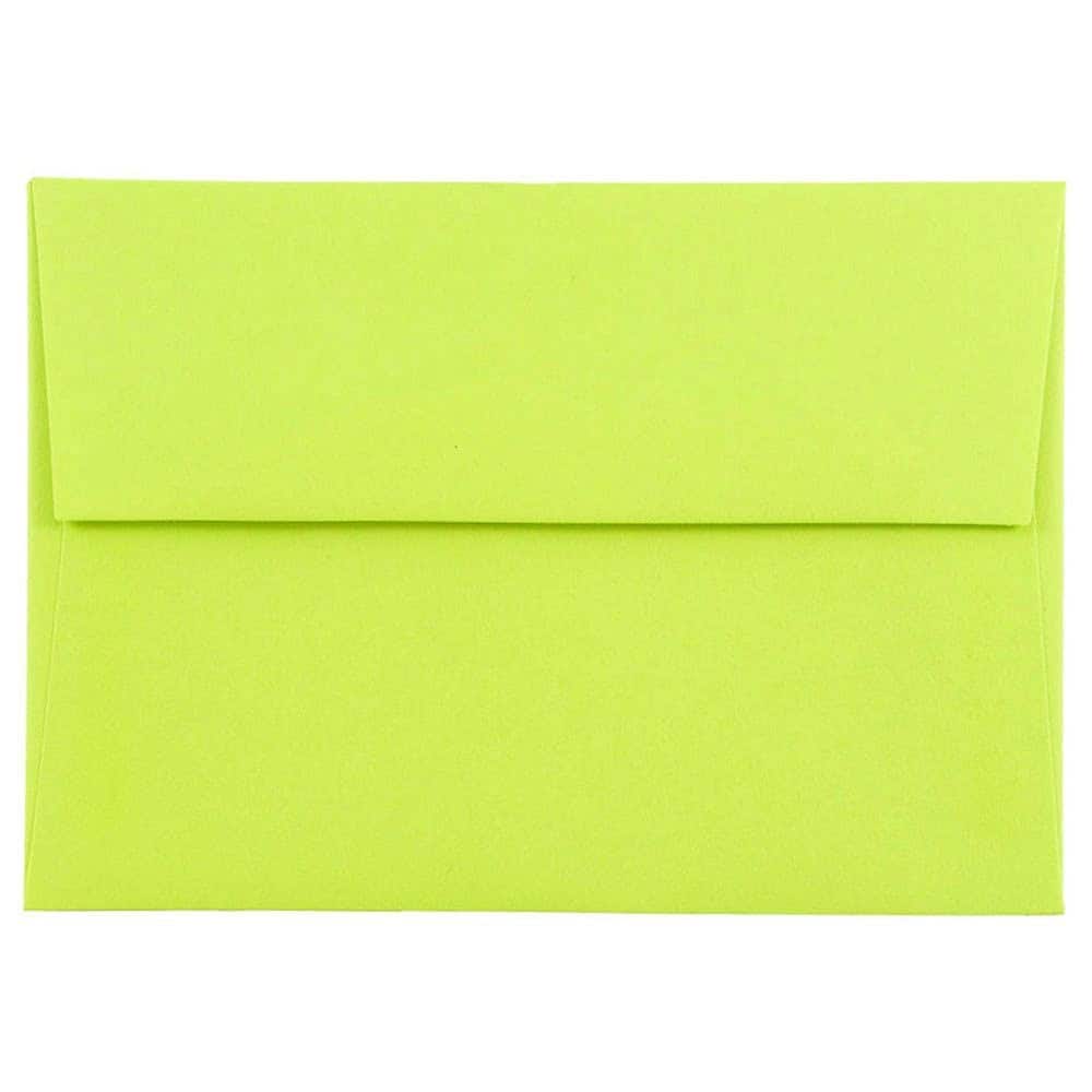 JAM Paper A1 Brite Hue Blank Greeting Cards & Envelopes, 25ct.