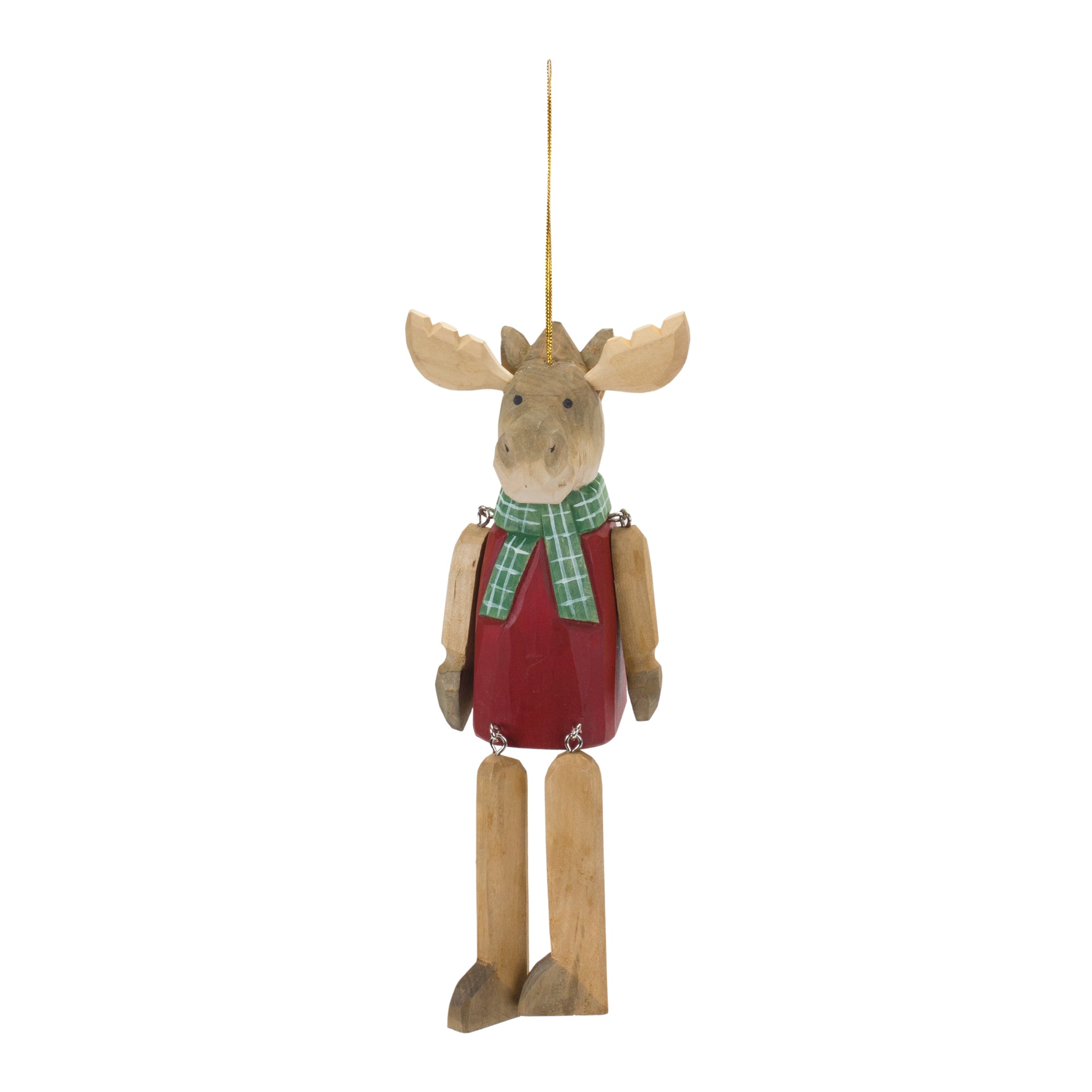 6ct. Dangle Moose Ornament