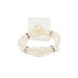 JAM Paper Bead & Rhinestone Bracelet