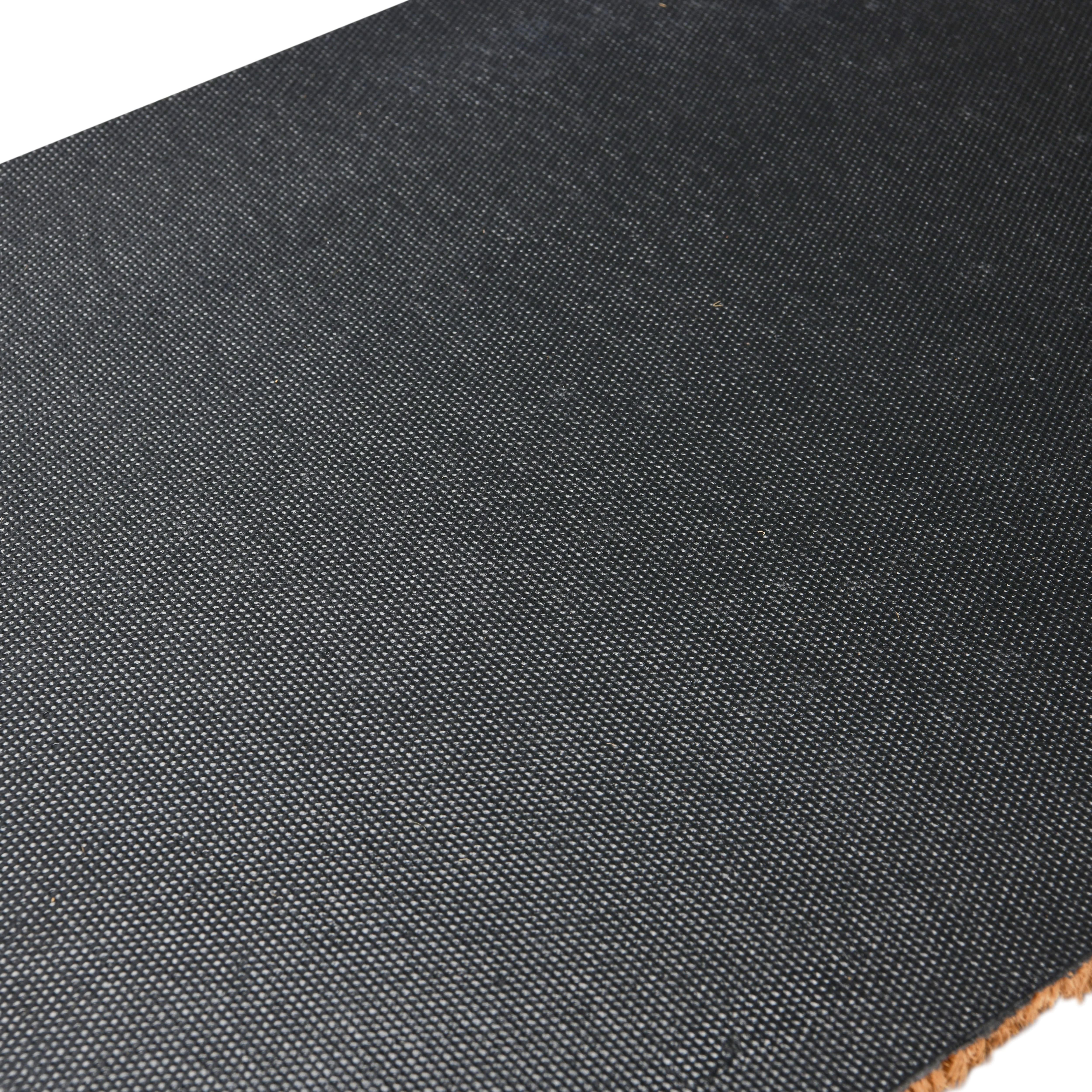 Hello Honey® Geometric Coir Doormat