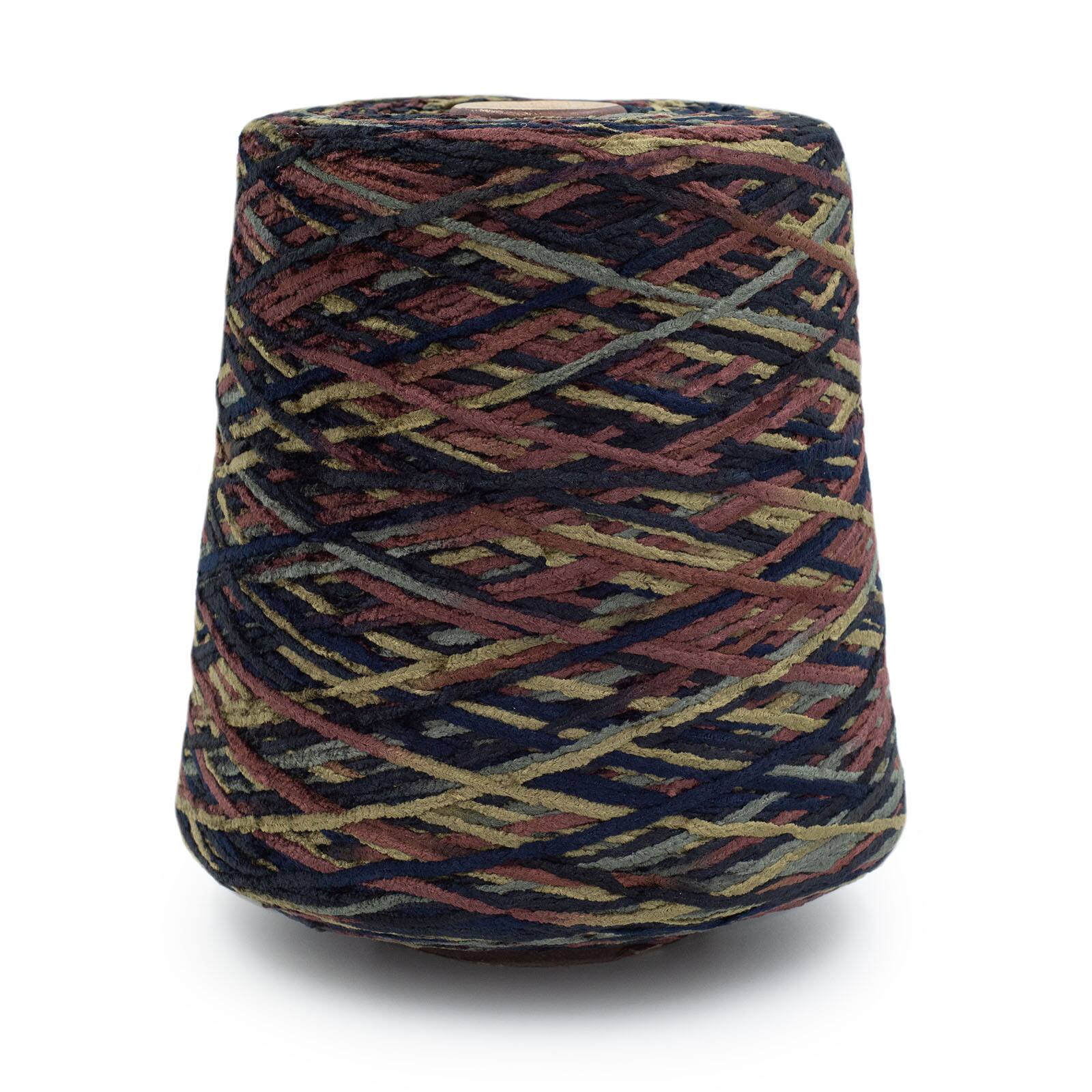 Silk City Fibers Chenille Tapestry Cone Yarn