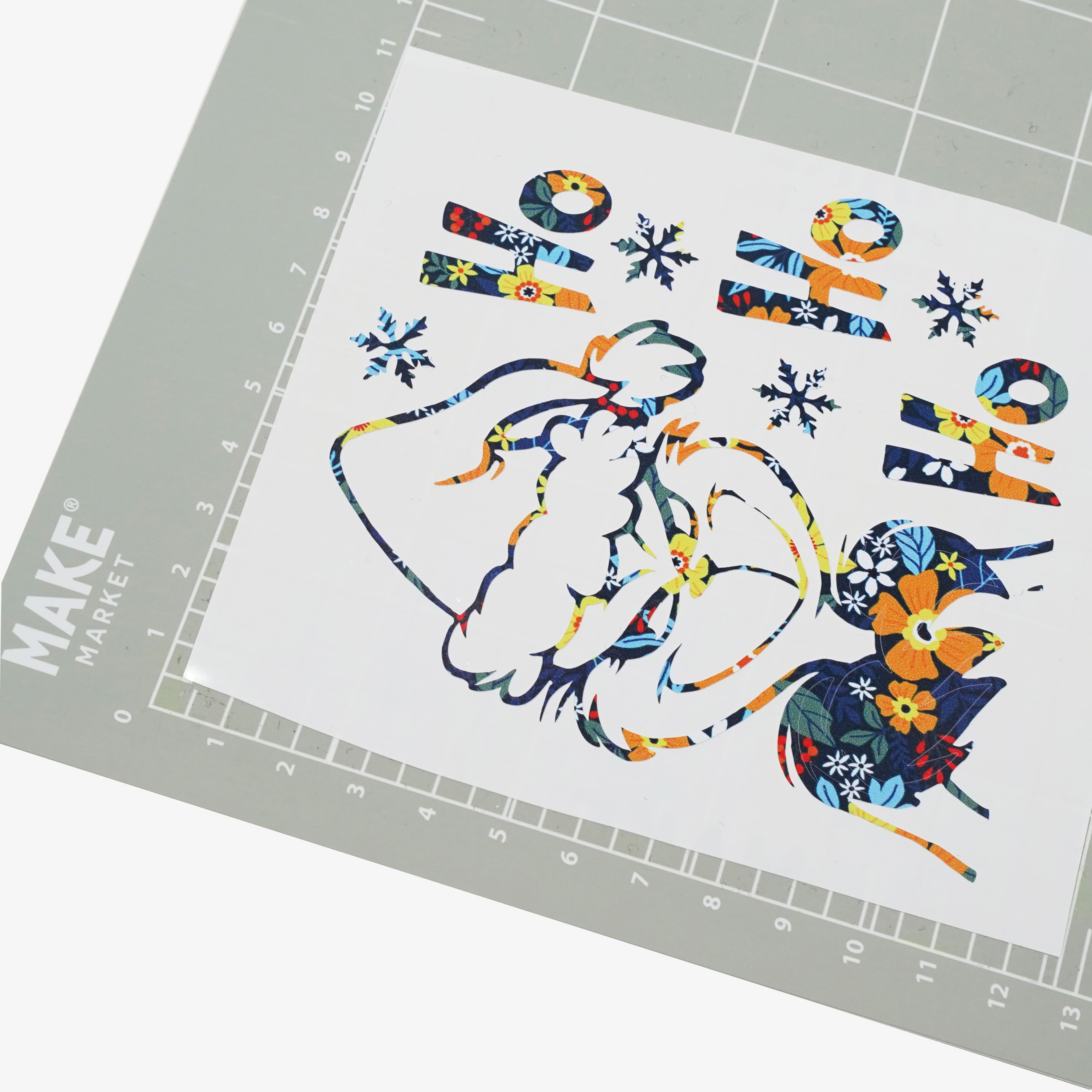 Floral Pattern Permanent Vinyl by Make Market®