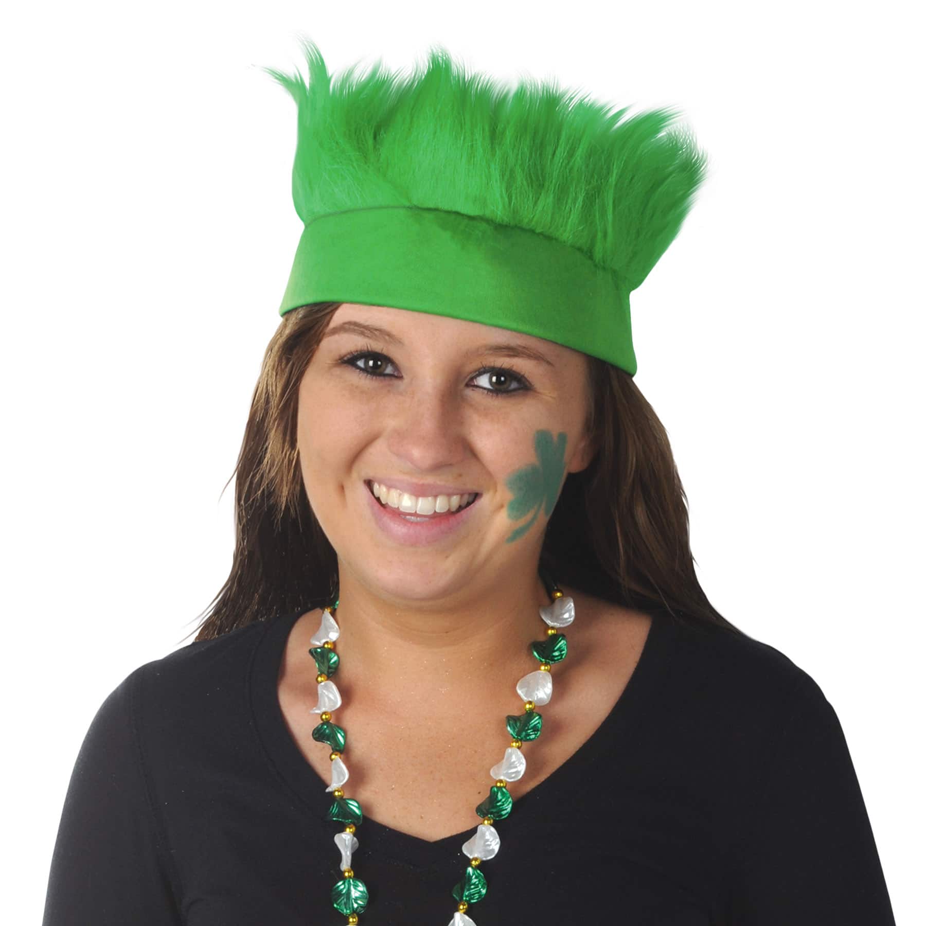 Beistle Adult Green Hairy Headbands, 2ct.