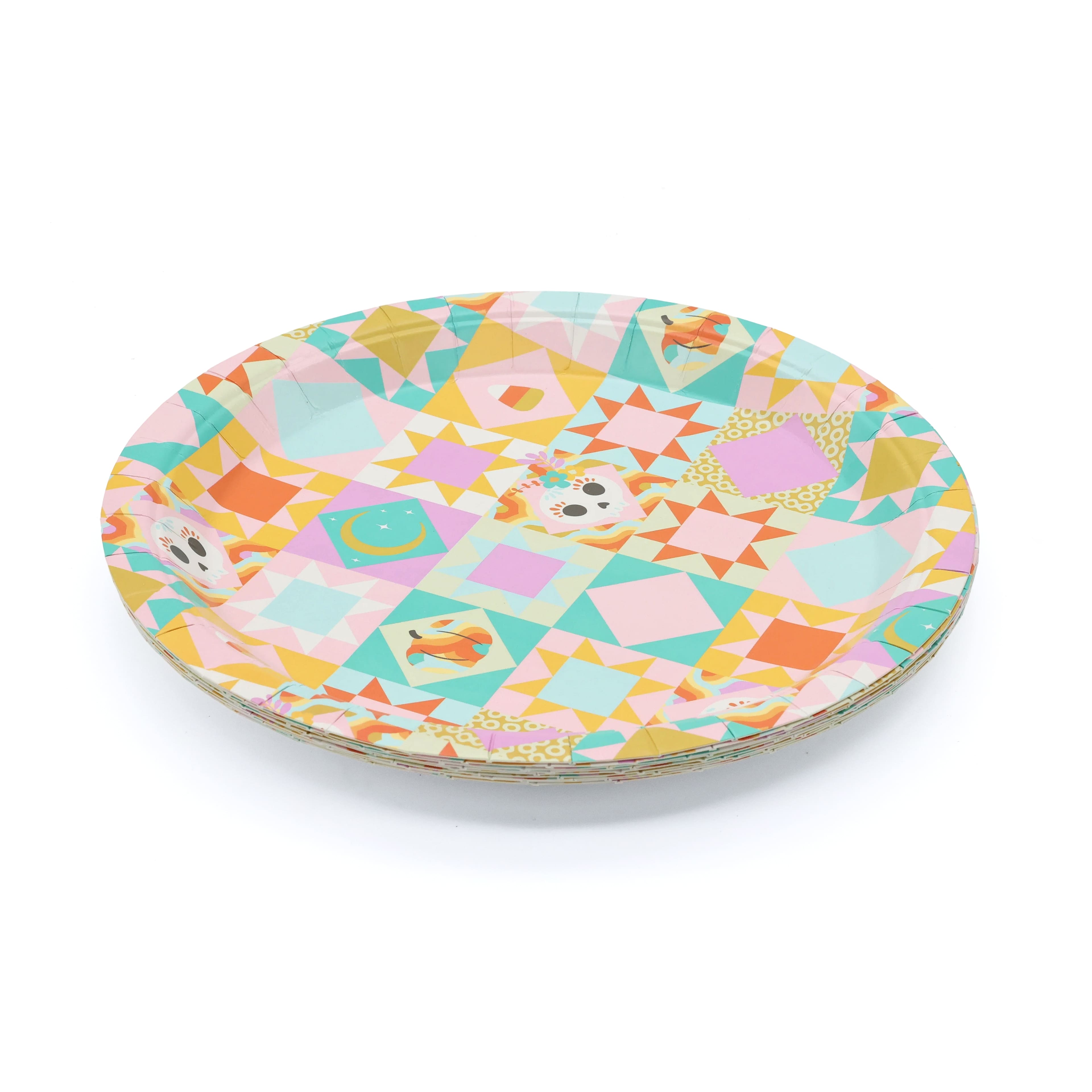 9" Halloween Quilt Dinner Plates, 10ct. by Celebrate It™
