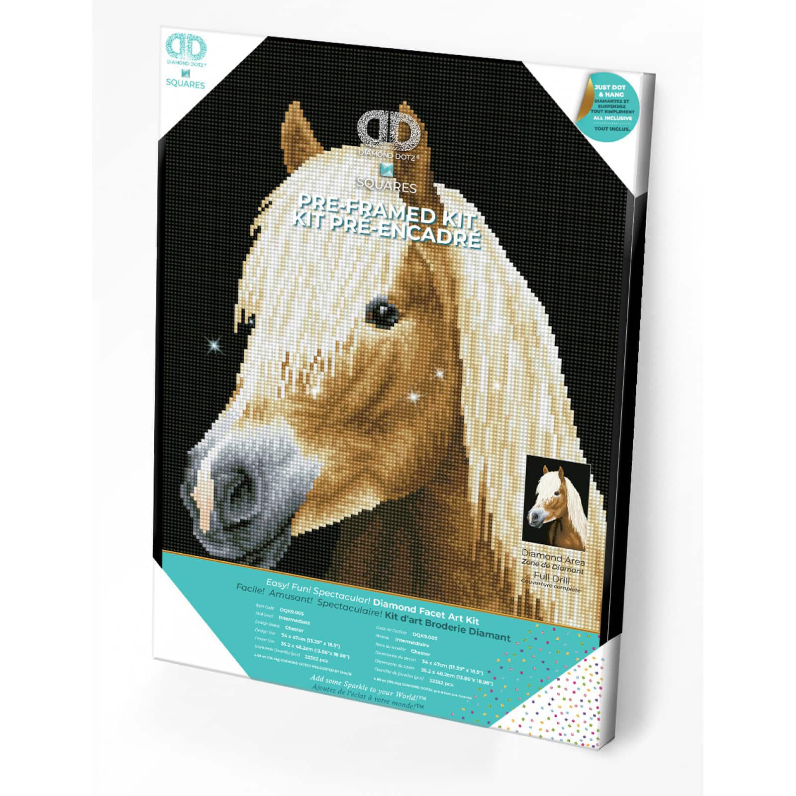 Diamond Dotz® Intermediate Chester Pre-Framed Diamond Painting Kit