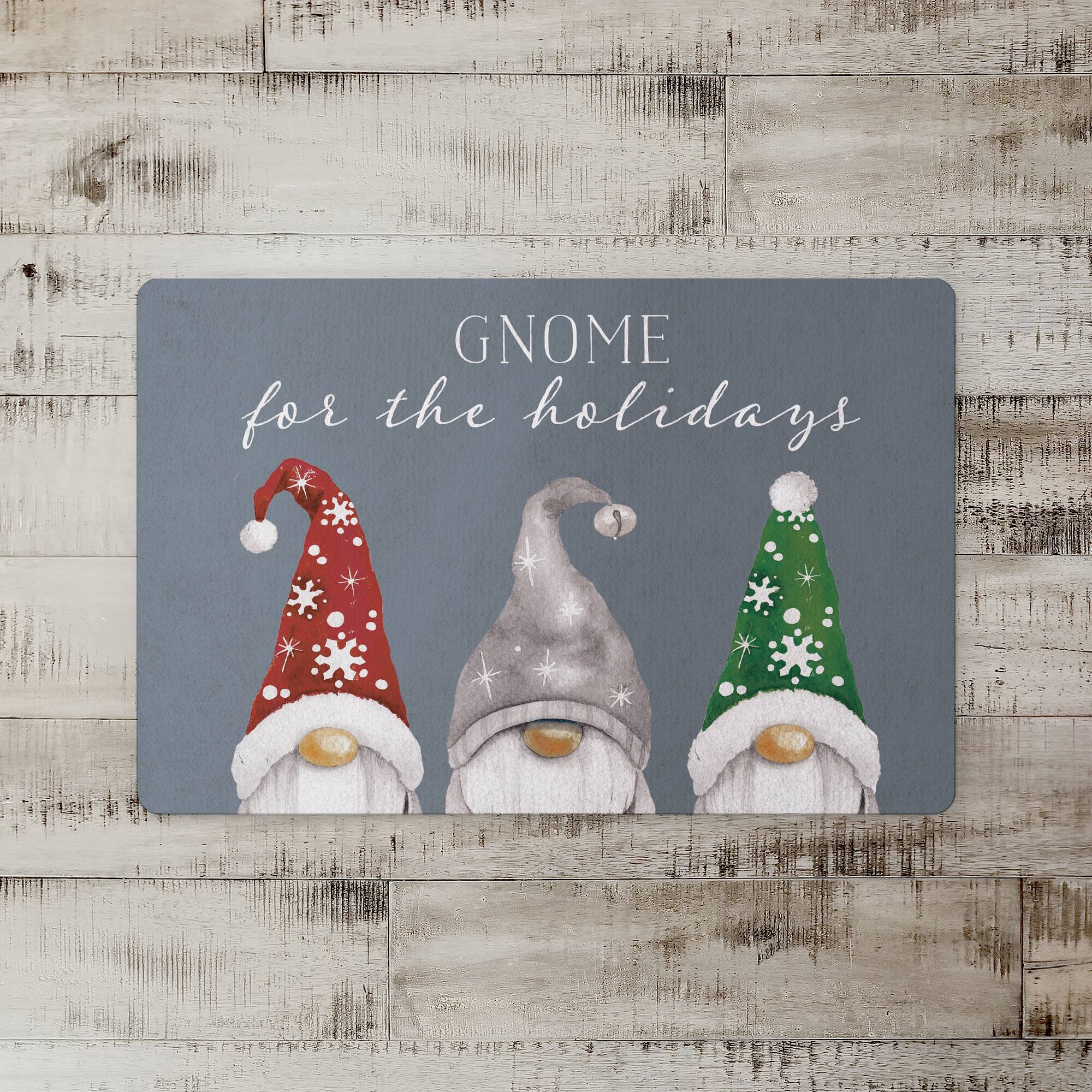 Gnome for the Holidays Floor Mat