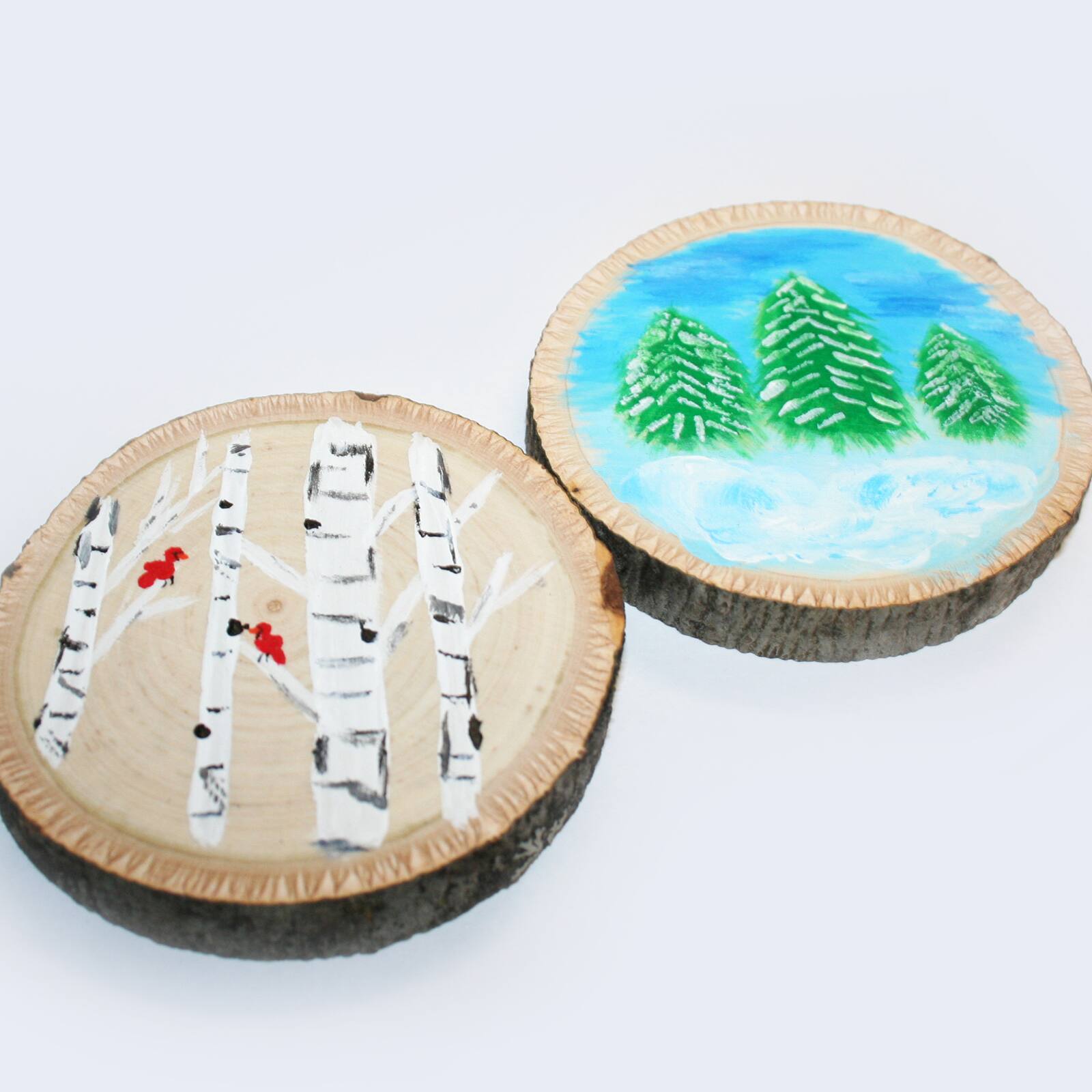 Wilson® Enterprises 25 Pack Basswood Coasters Seconds