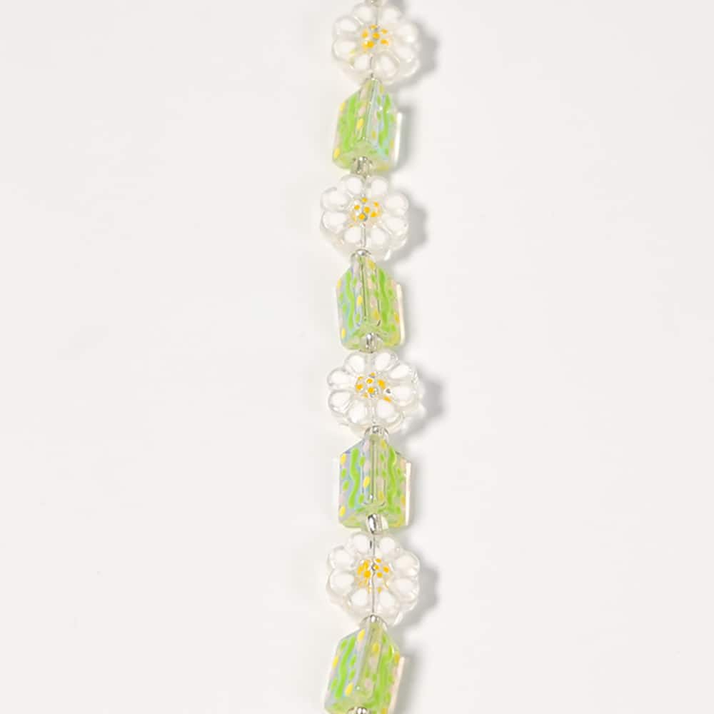 Jesse James Beads Daisy & Geometric Shape Glass Beads