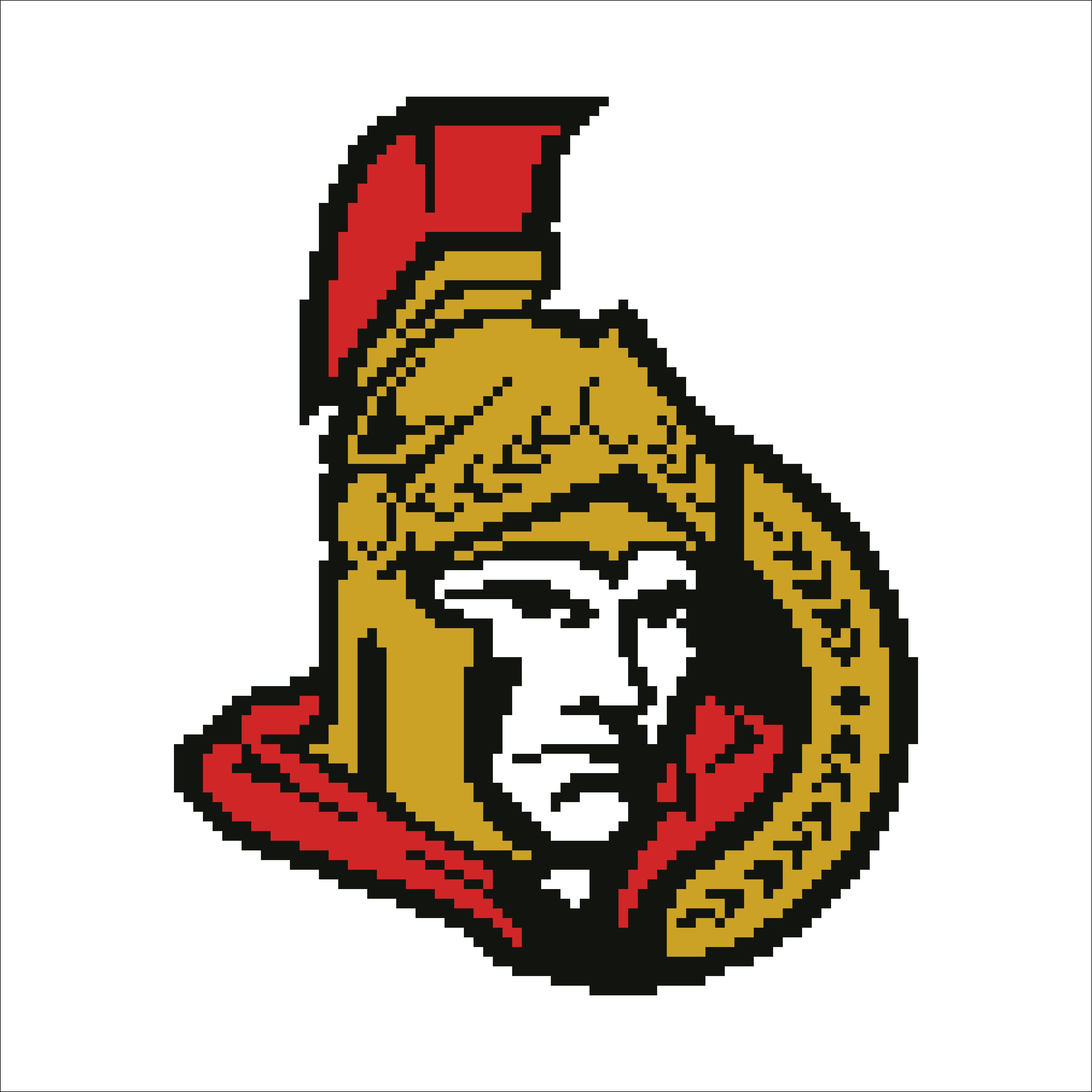 Camelot® Dots NHL Ottawa Senators Diamond Painting Kit