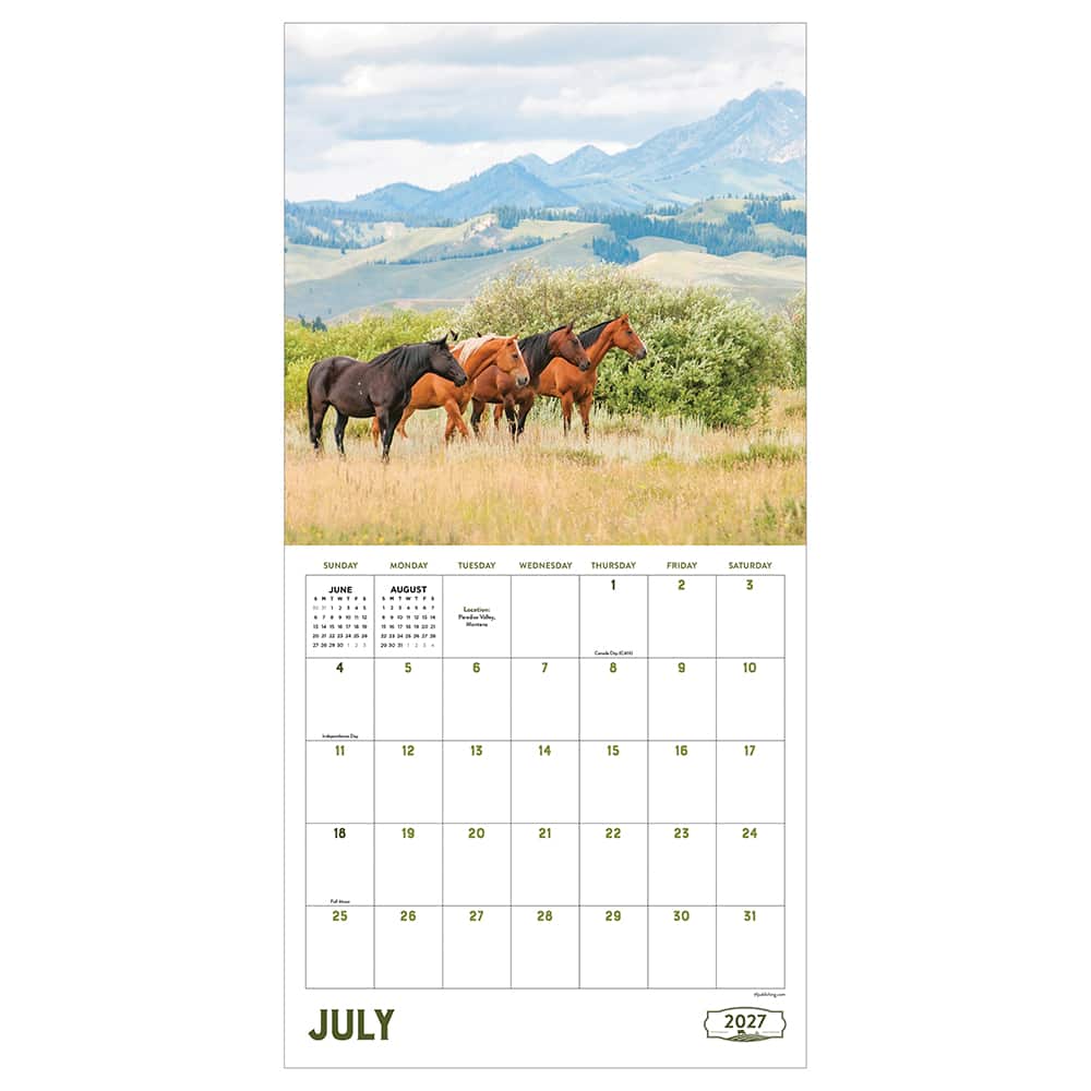 2027 Ranch Life Wall Calendar
