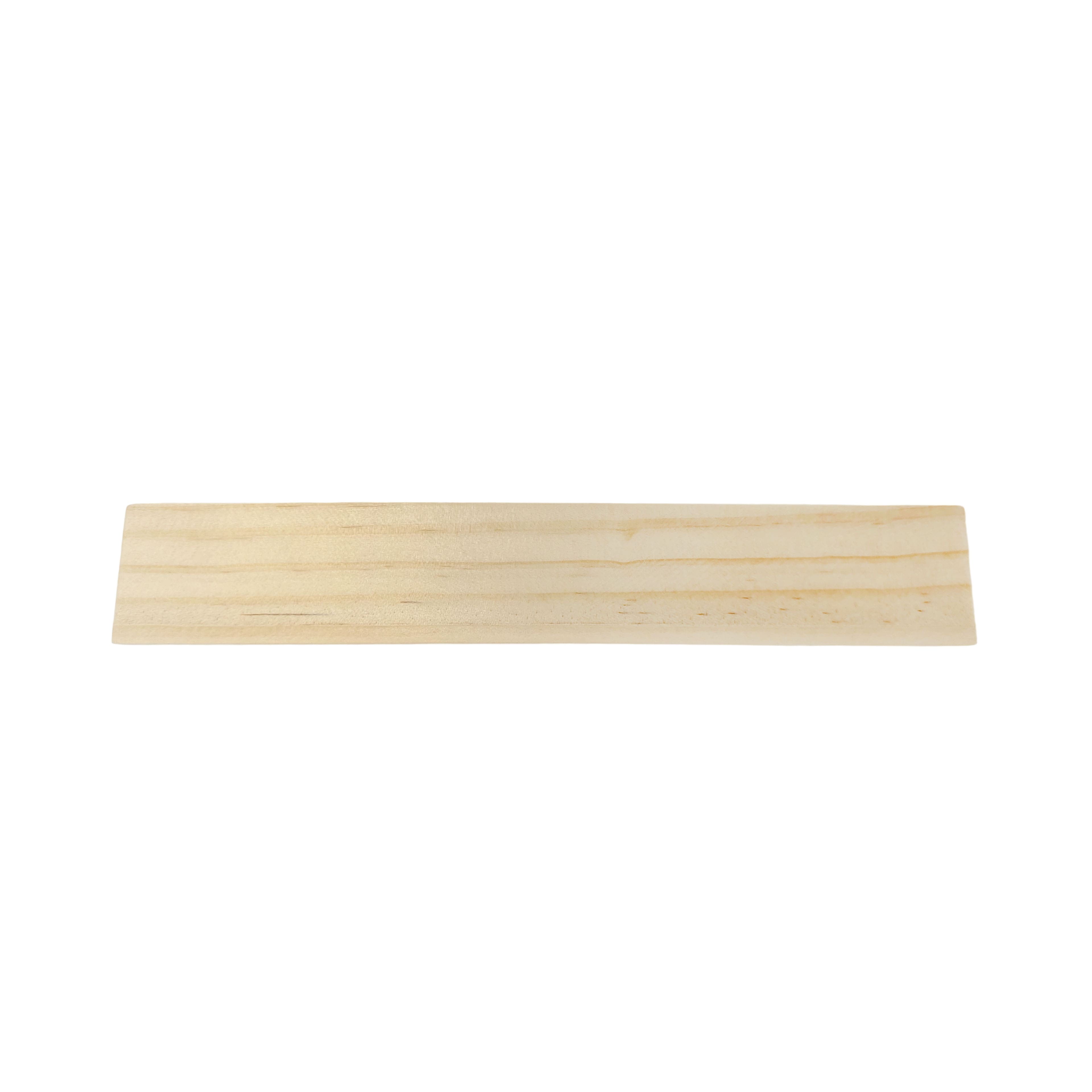 6 Packs: 12 ct. (72 total) 8" Angled Pinewood Shims by Make Market®