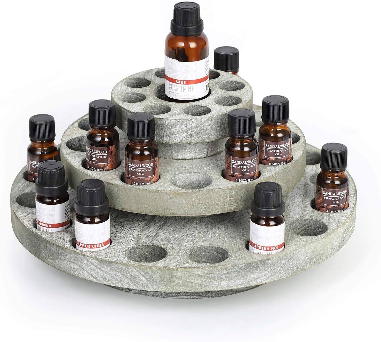 Rotating Essential Oils Storage Rack
