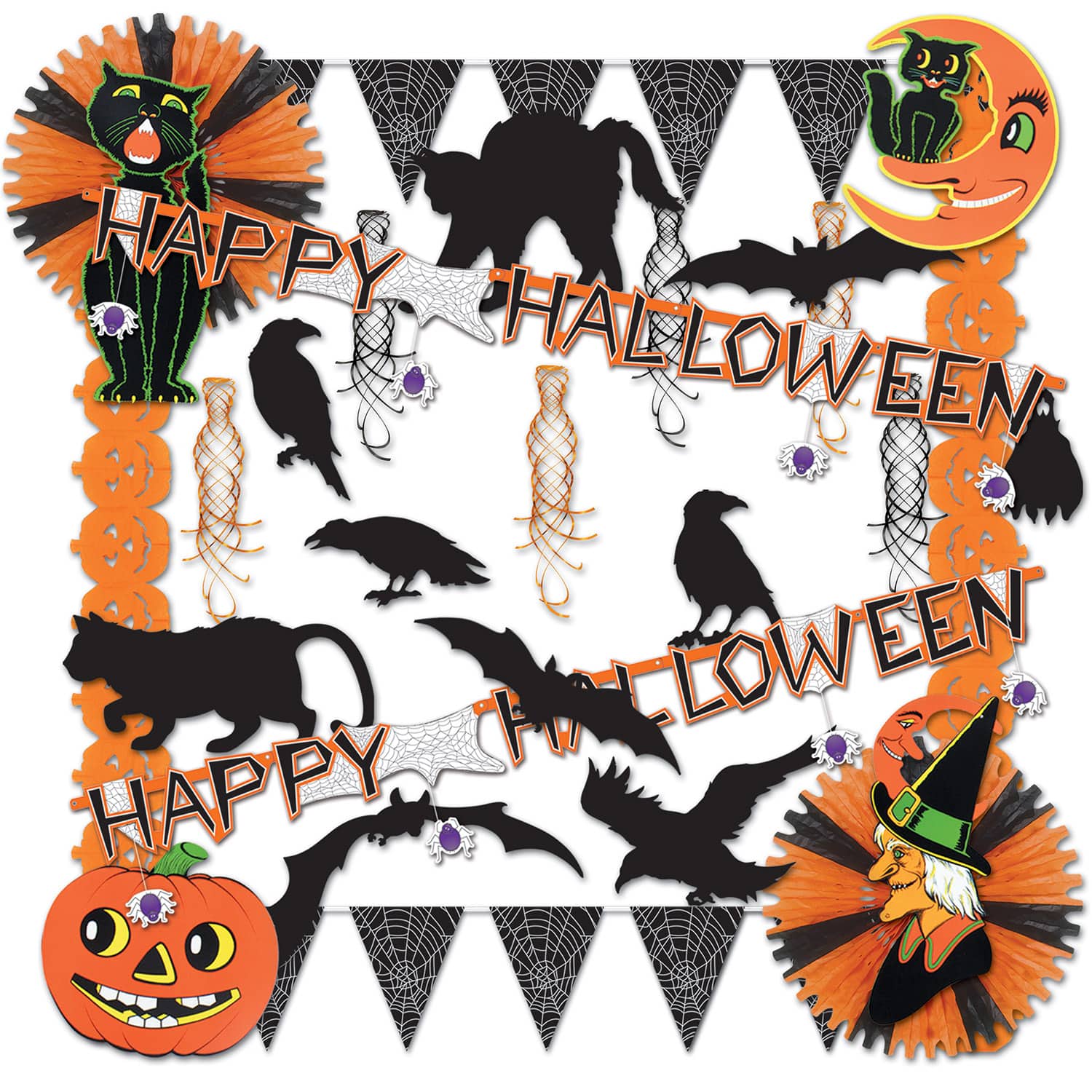 Beistle Halloween Trimorama