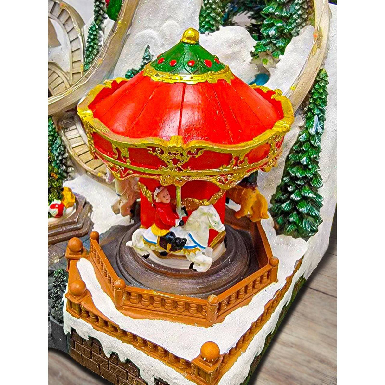 Wizardi Christmas Village with LED Lights 