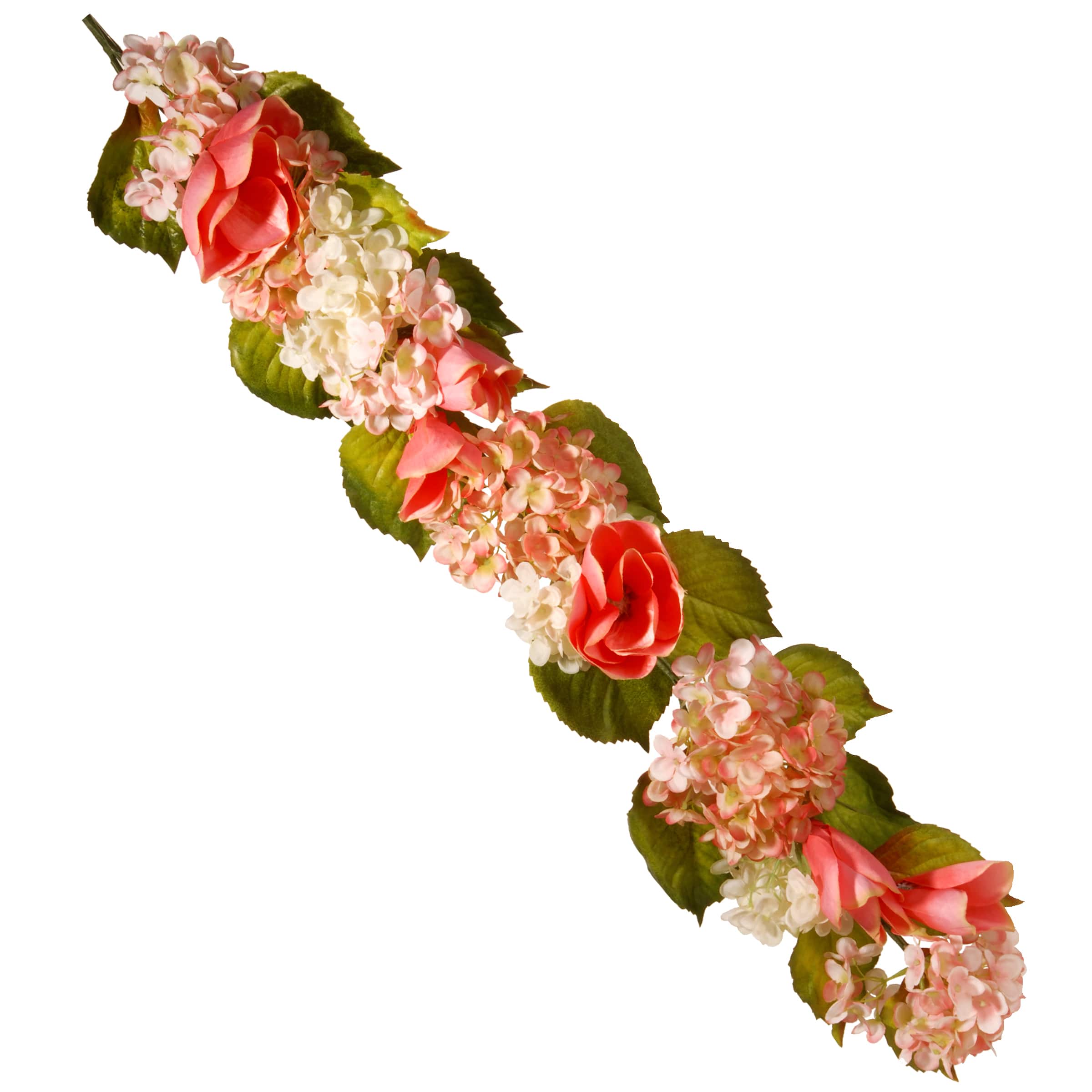 4ft. Rose & Hydrangea Garland