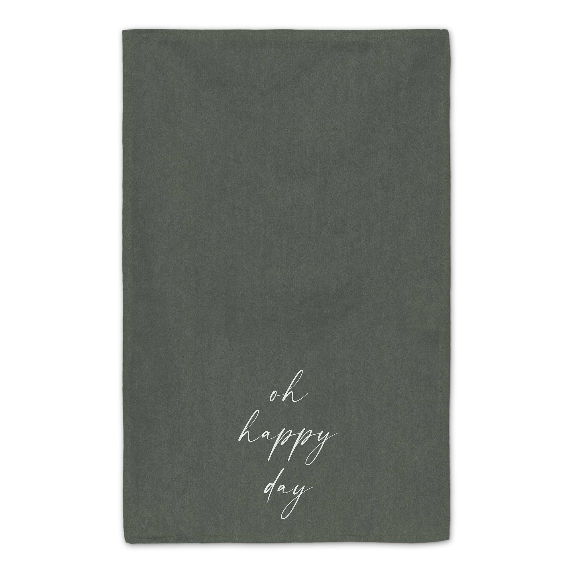 Oh Happy Laundry Day 16" x 25" Towel Set