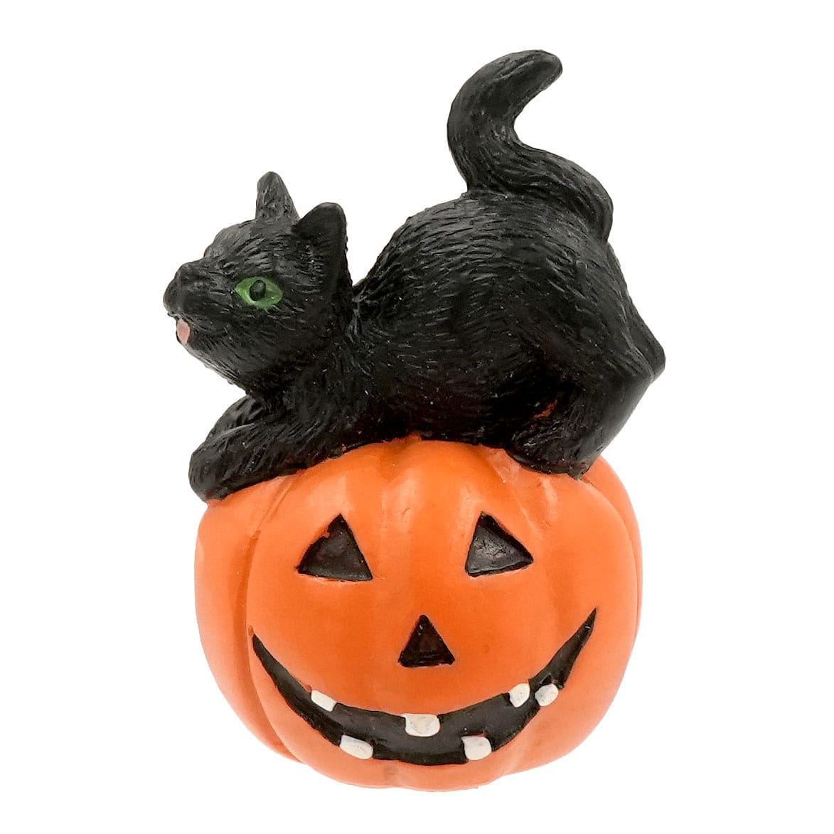Mini Black Cat on Jack-o'-Lantern by Ashland®