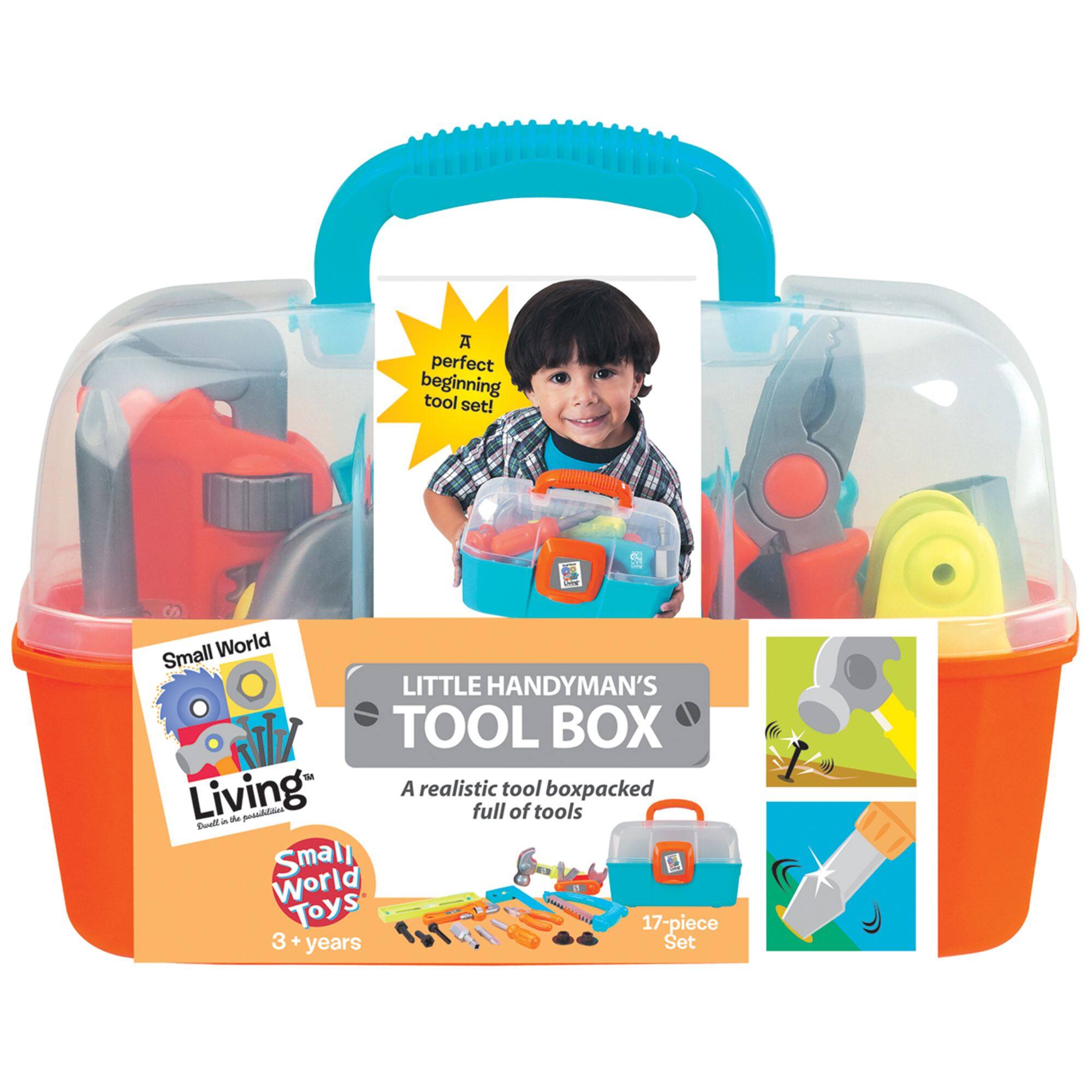 Small World Toys® Little Handyman's Tool Box Playset