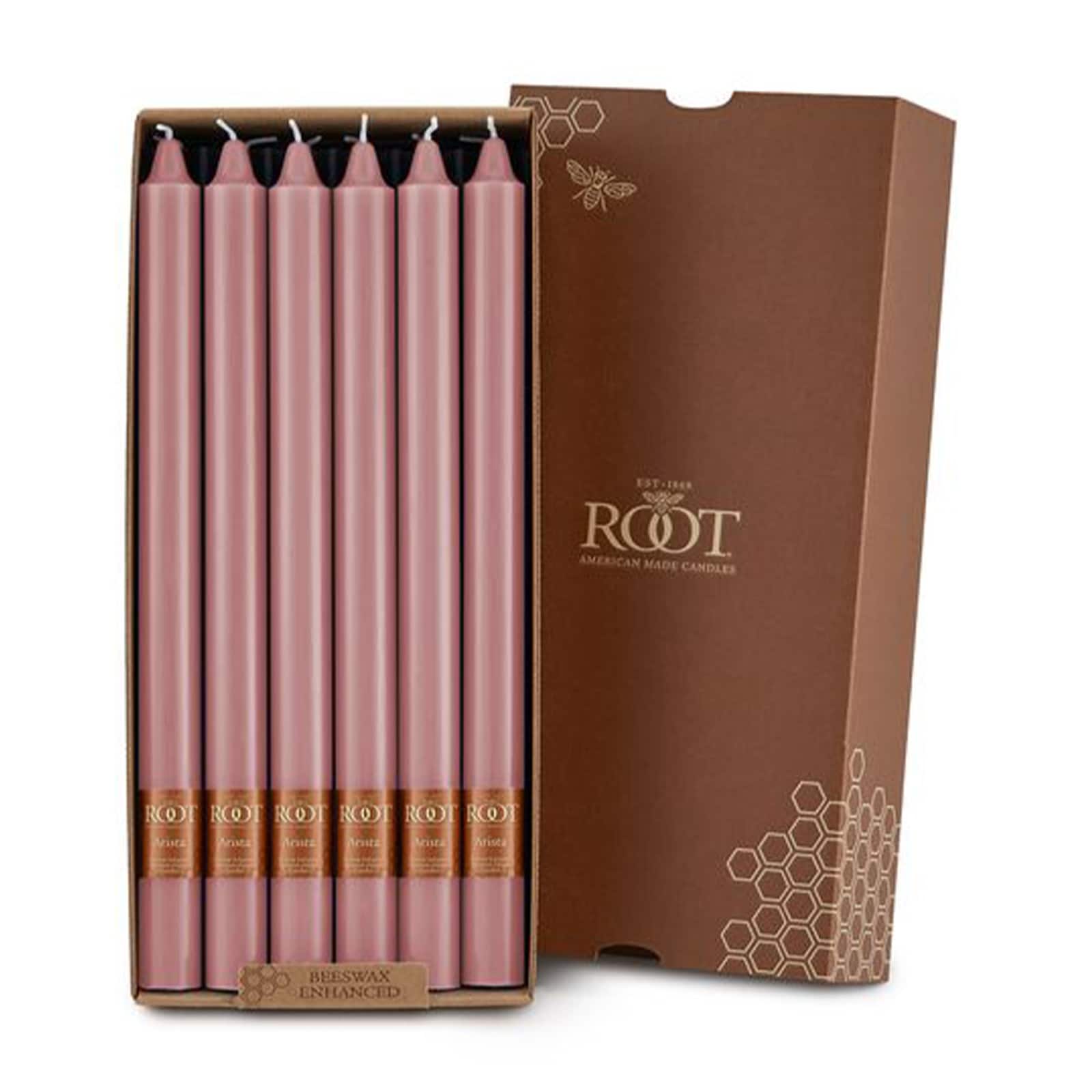 Root Candles Arista™ 12" Smooth Taper Candles