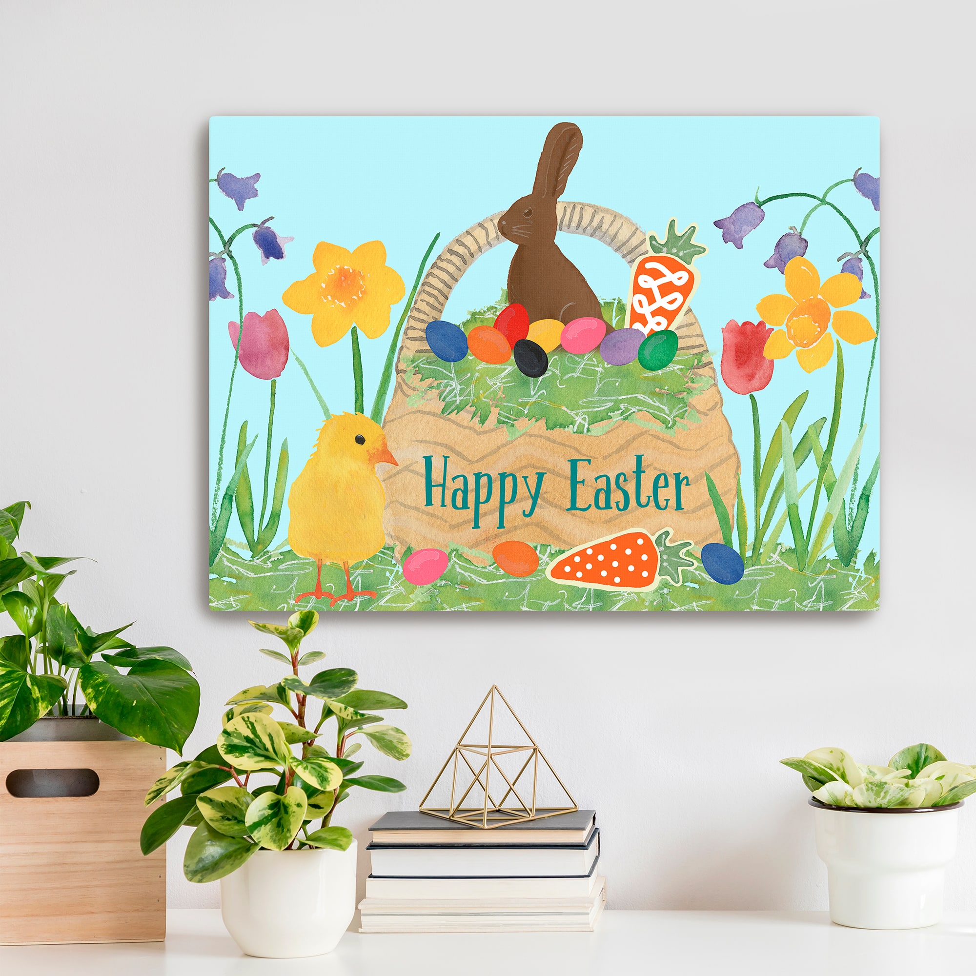 Lumaprints Easter Basket Time I Canvas Giclée Art