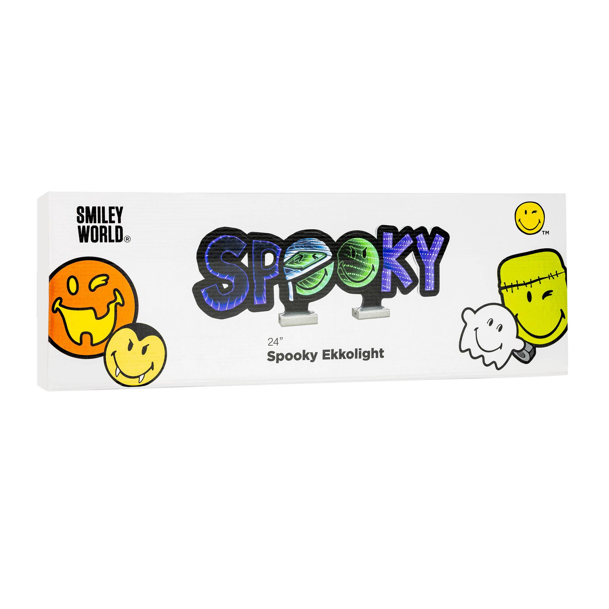 SmileyWorld® 24" Halloween SPOOKY EkkoLight