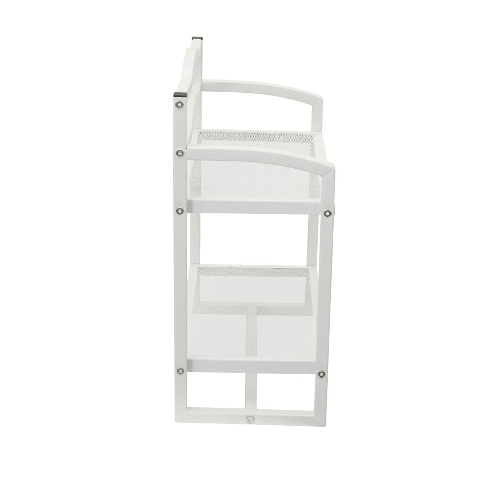 Household Essentials 20" Metal Wall Mounted Bathroom Storage Rack